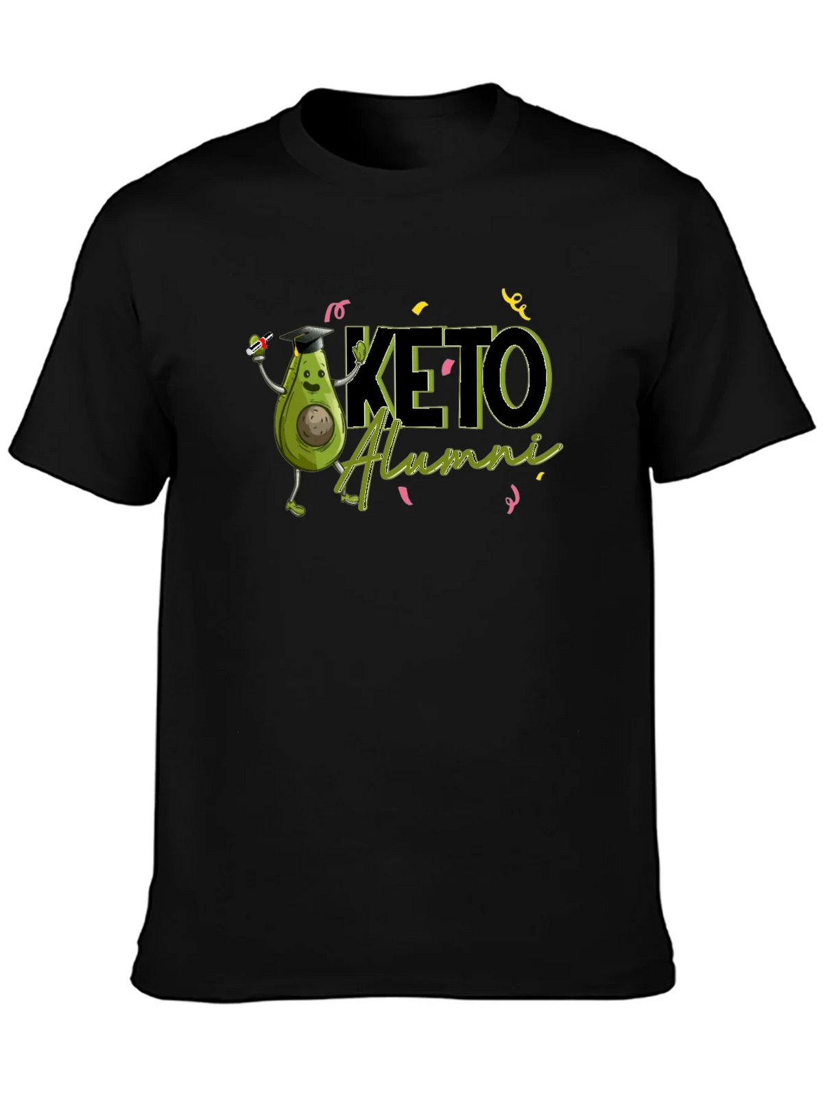 Keto Alumni Graduation T-Shirt - Funny Avocado Design product image 3