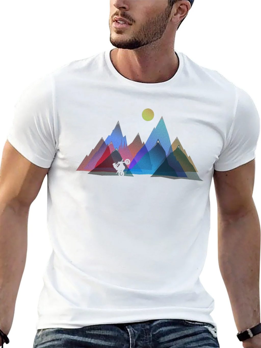 Mountain Biker Graphic Tee product image 12