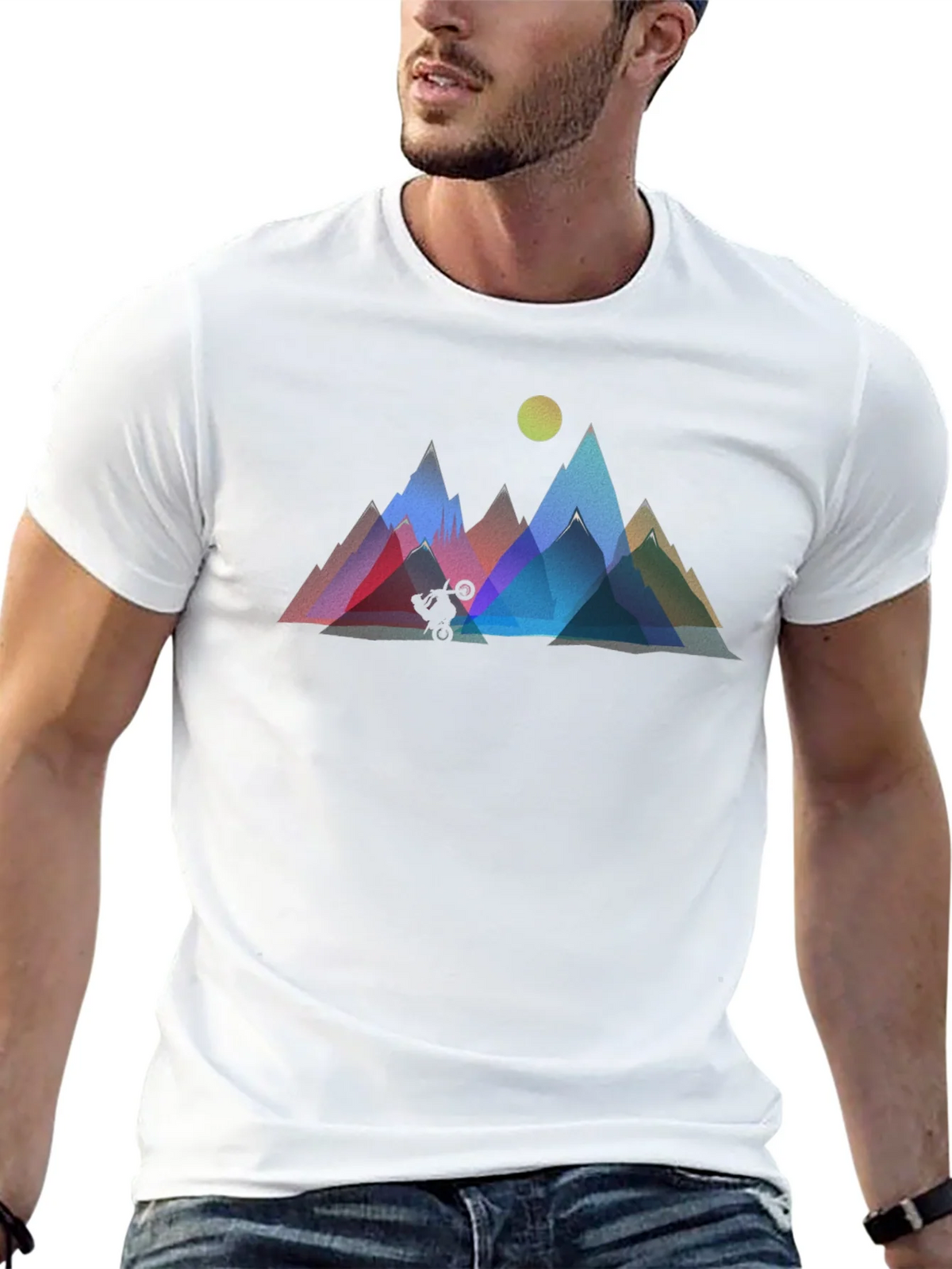 Mountain Biker Graphic Tee product image 12