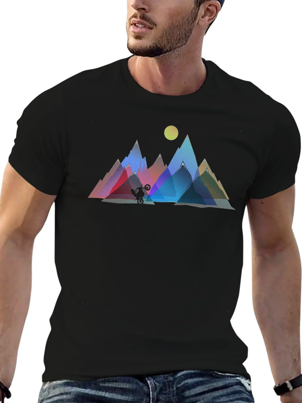 Mountain Biker Graphic Tee product image 6