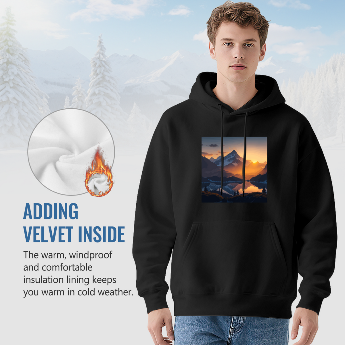 Adventure Travel Hoodie - Stand Out Design Pullover #0618 product image 7