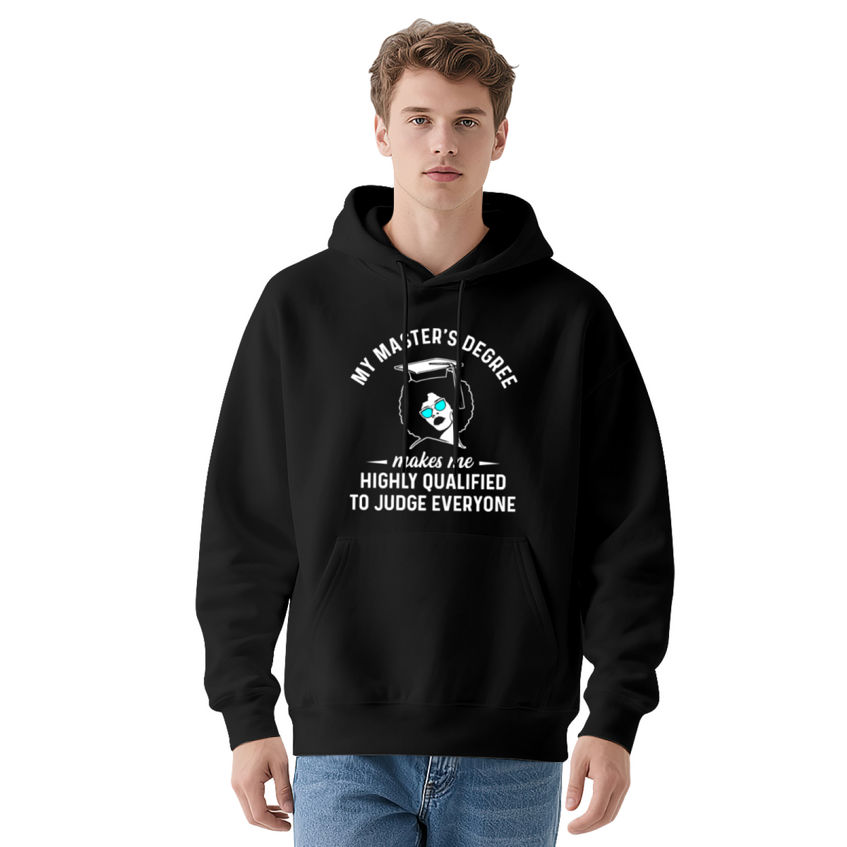 Graphic Art Hoodie - Trendy Streetwear Sweatshirt #0590 product image 9