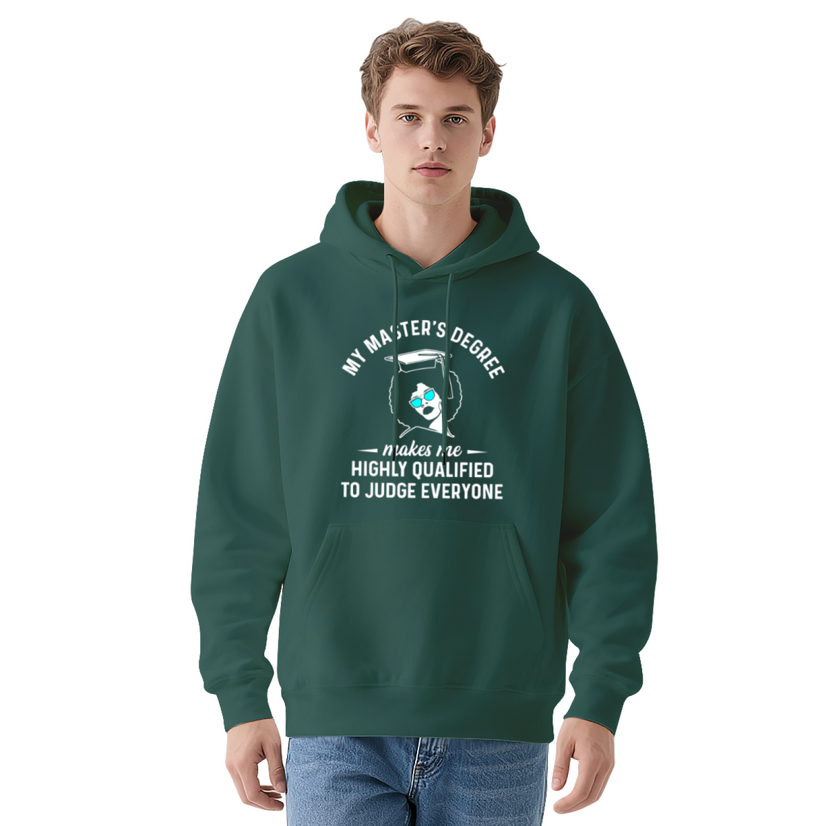 Graphic Art Hoodie - Trendy Streetwear Sweatshirt #0590 product image 1