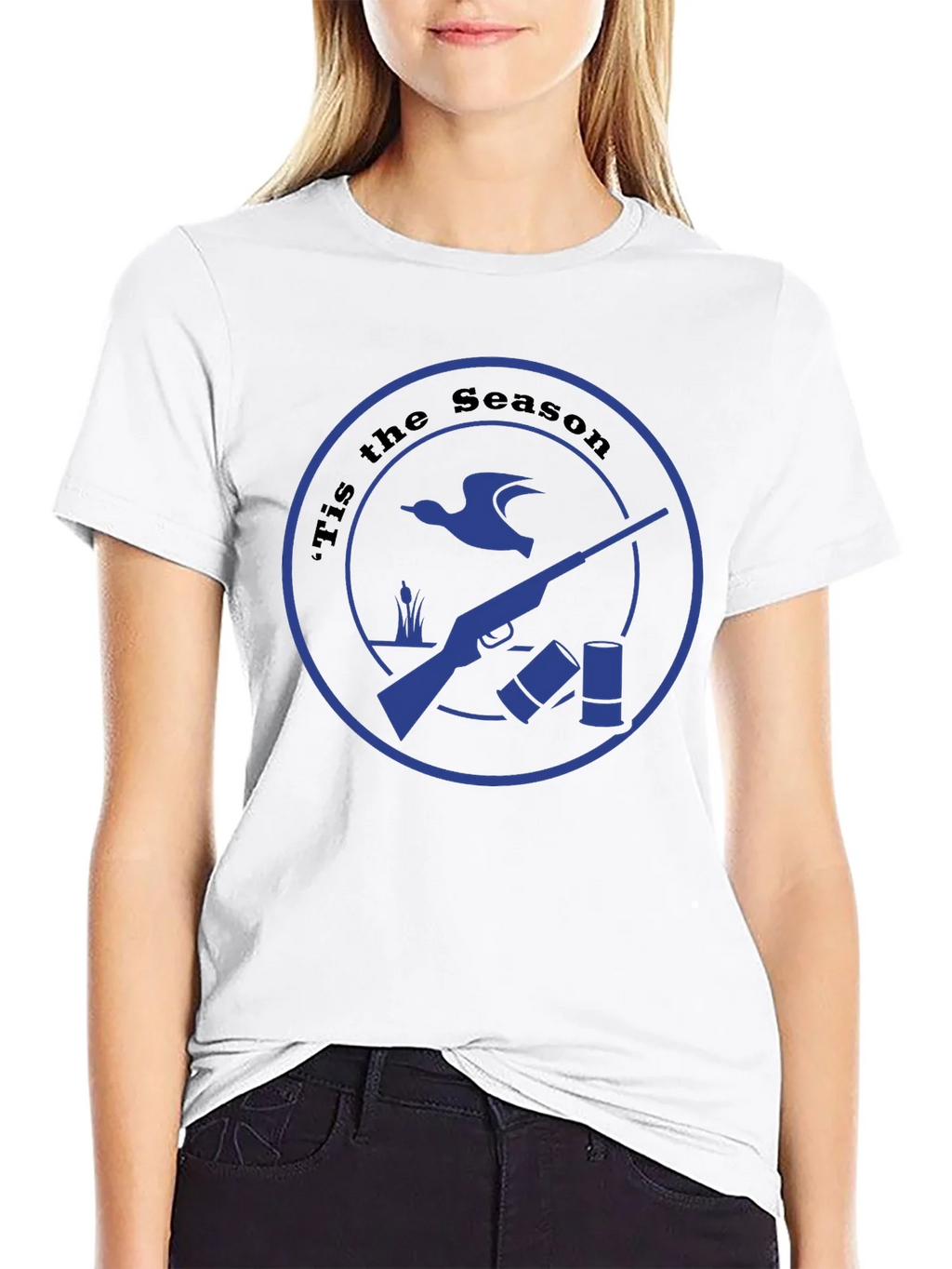 Tis the Season Hunting T-Shirt - Black product image 8
