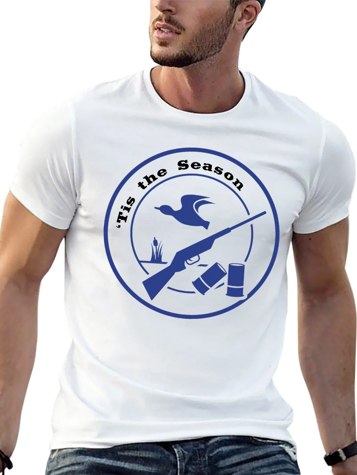 Tis the Season Hunting T-Shirt - Black product image 12