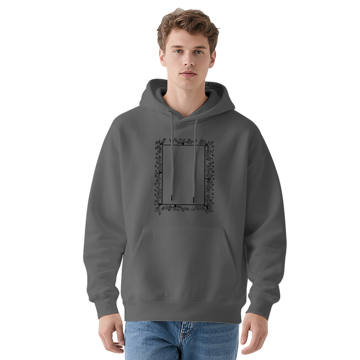 Statement Piece Hoodie - Bold Design Pullover #0632 product image 12