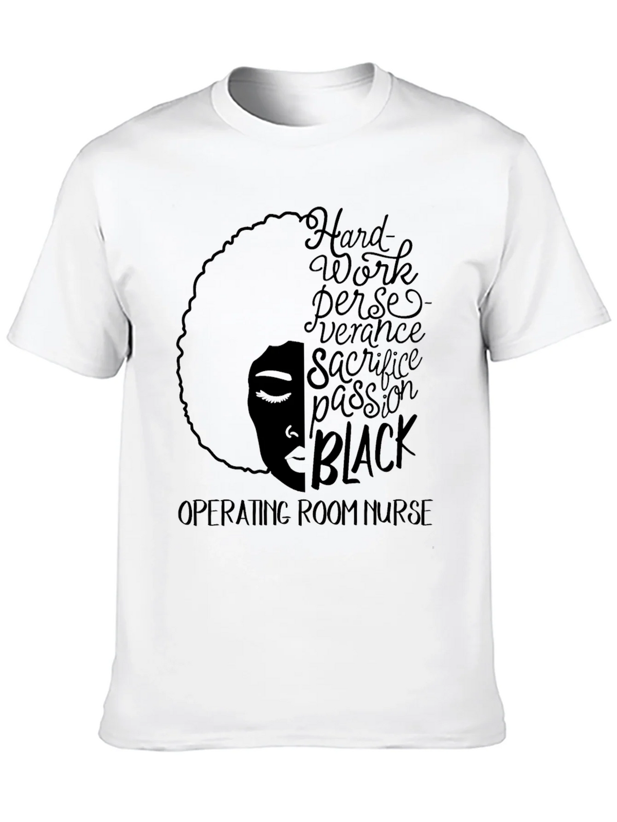Black Operating Room Nurse T-Shirt product image 9