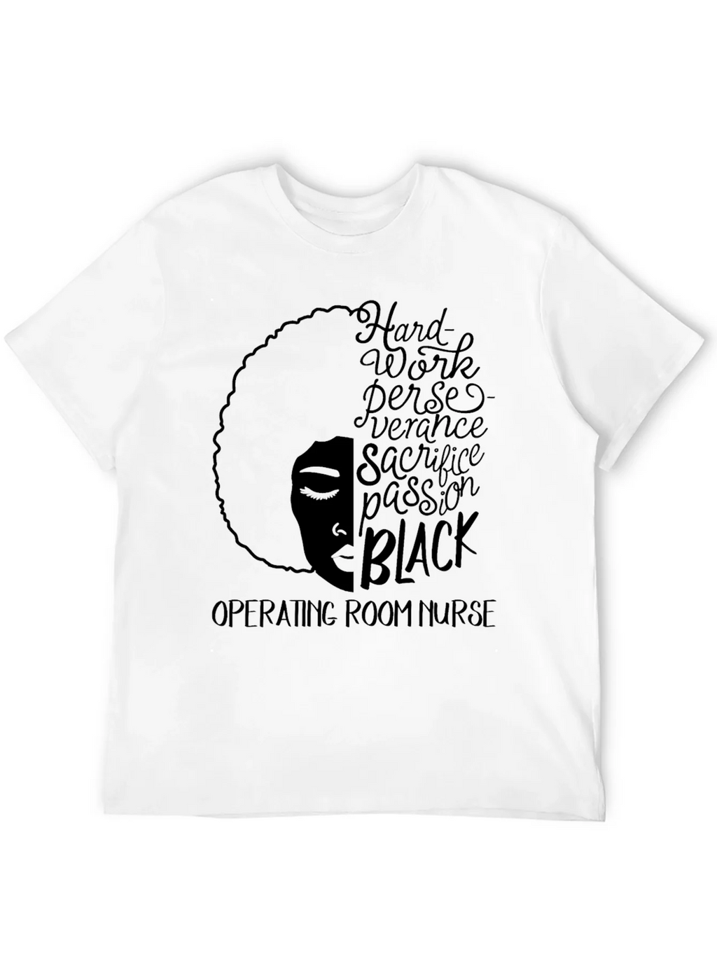 Black Operating Room Nurse T-Shirt product image 11
