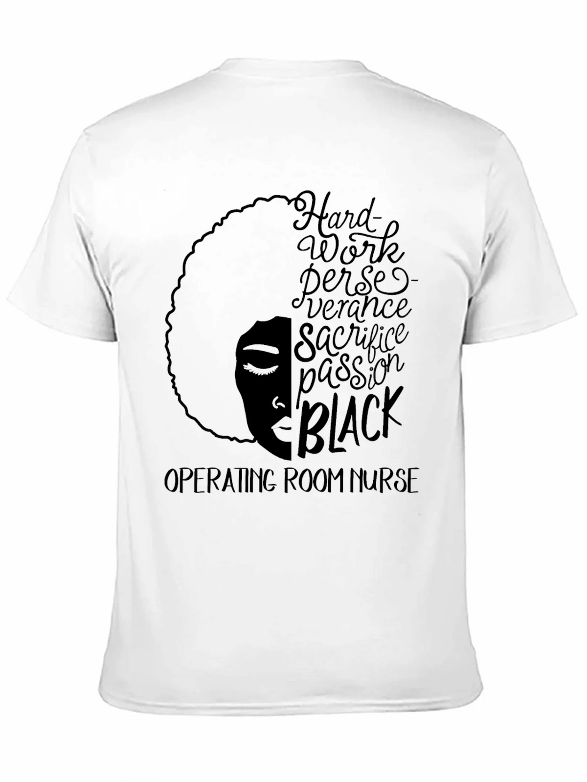 Black Operating Room Nurse T-Shirt product image 10