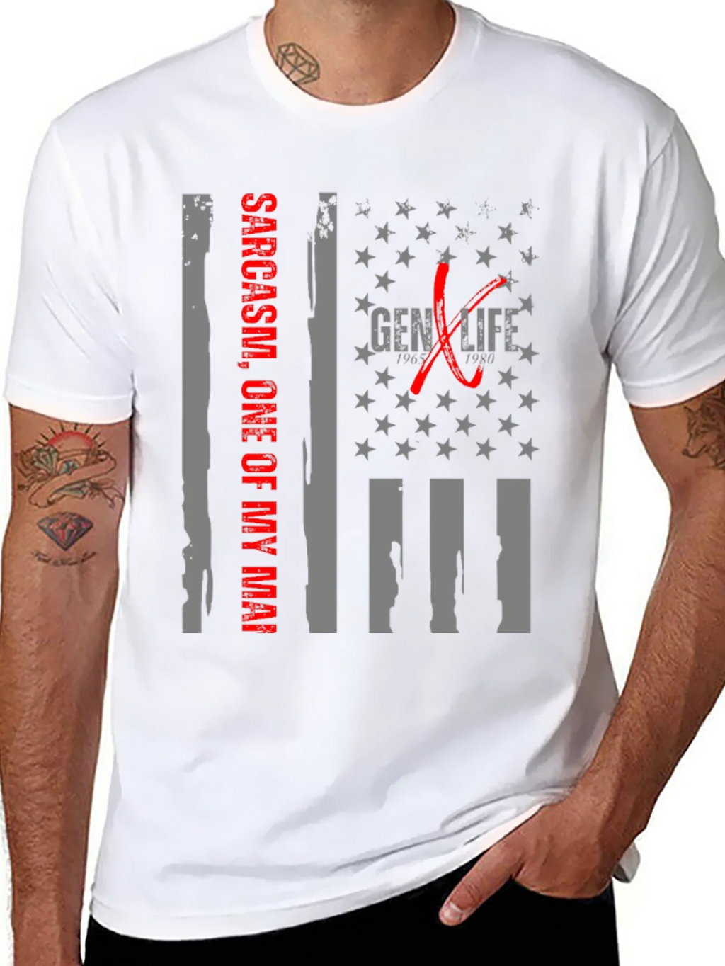 Gen X Life Sarcasm T-Shirt product image 7