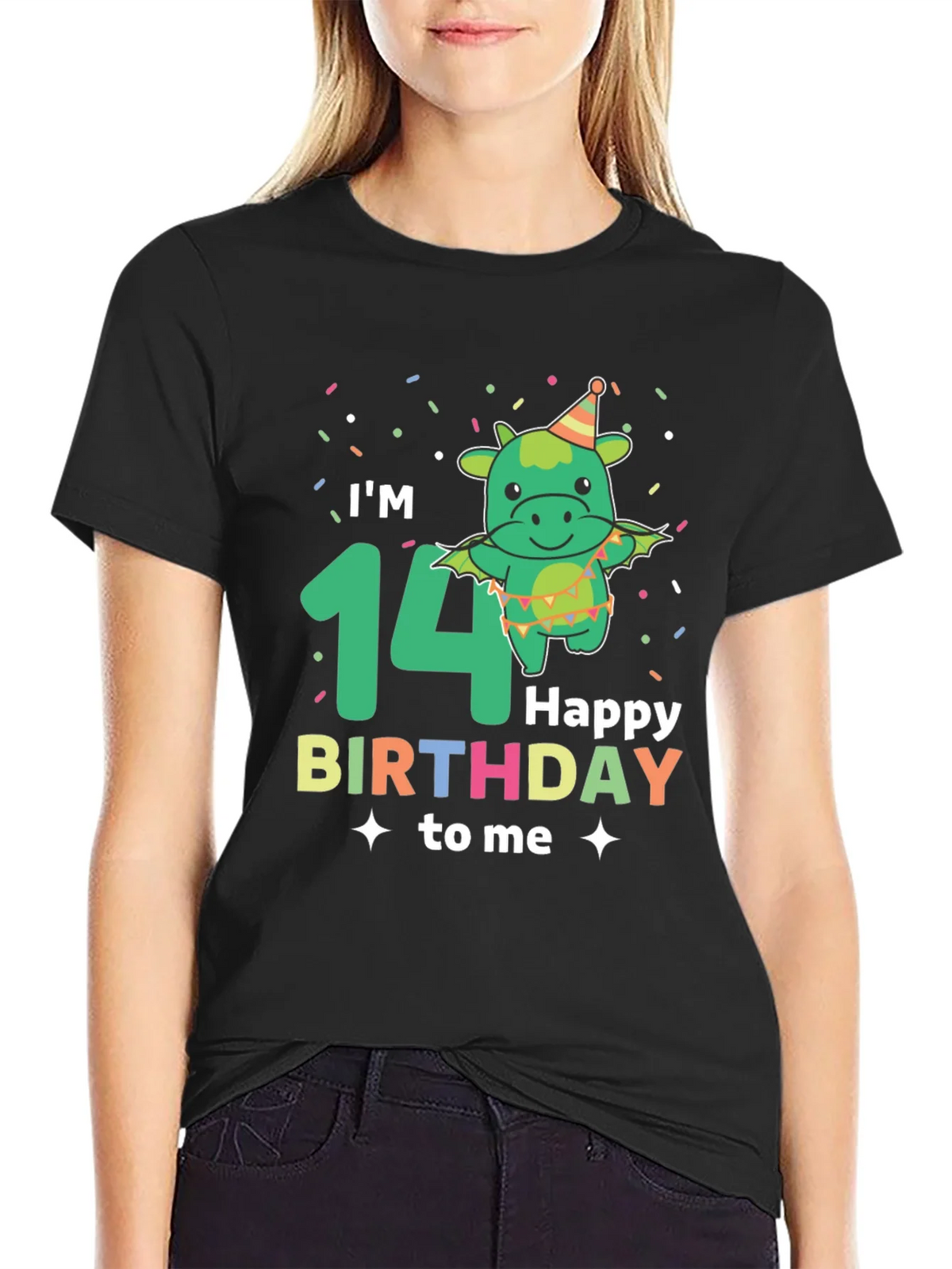 Im 14 Happy Birthday Dragon T-Shirt product image 2