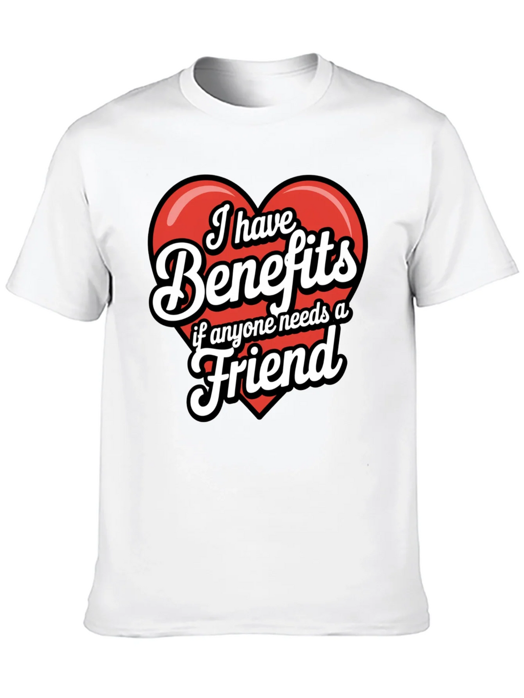 Funny Benefits Graphic T-Shirt product image 9