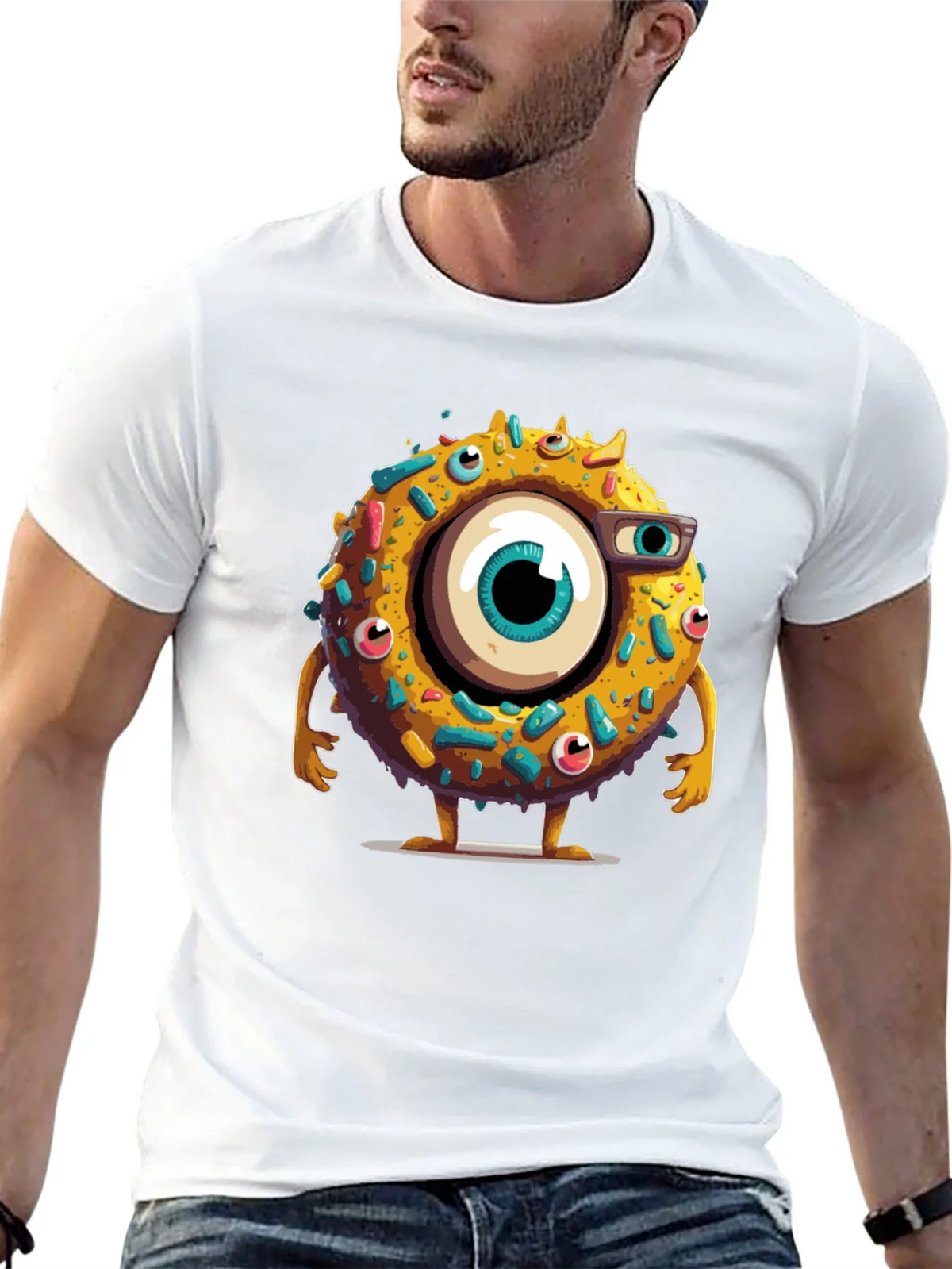 Monster Donut Graphic Tee product image 7