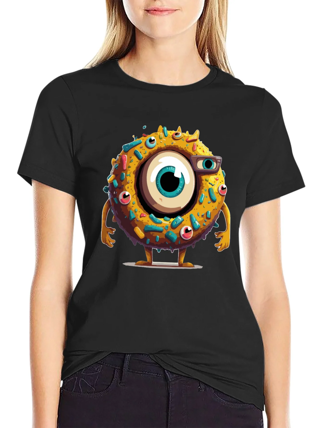 Monster Donut Graphic Tee product image 1