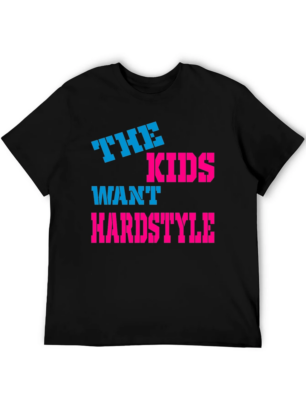 The Kids Want Hardstyle Black Graphic Tee product image 5