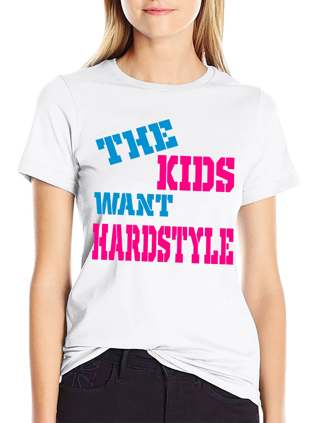 The Kids Want Hardstyle Black Graphic Tee product image 8