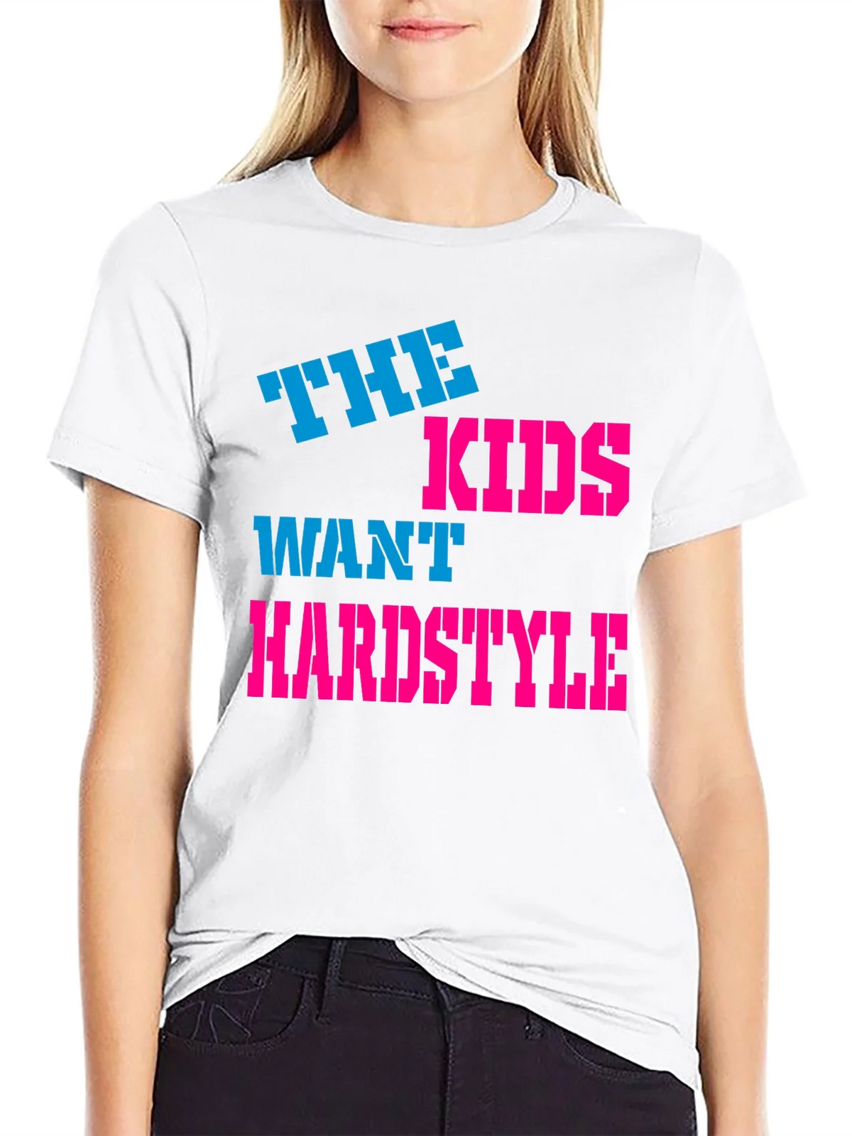 The Kids Want Hardstyle Black Graphic Tee product image 8