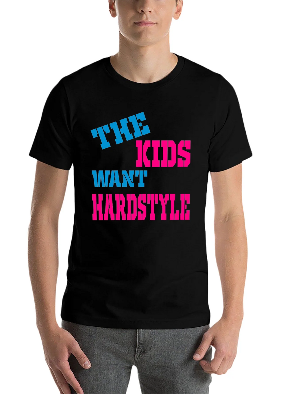 The Kids Want Hardstyle Black Graphic Tee product image 4