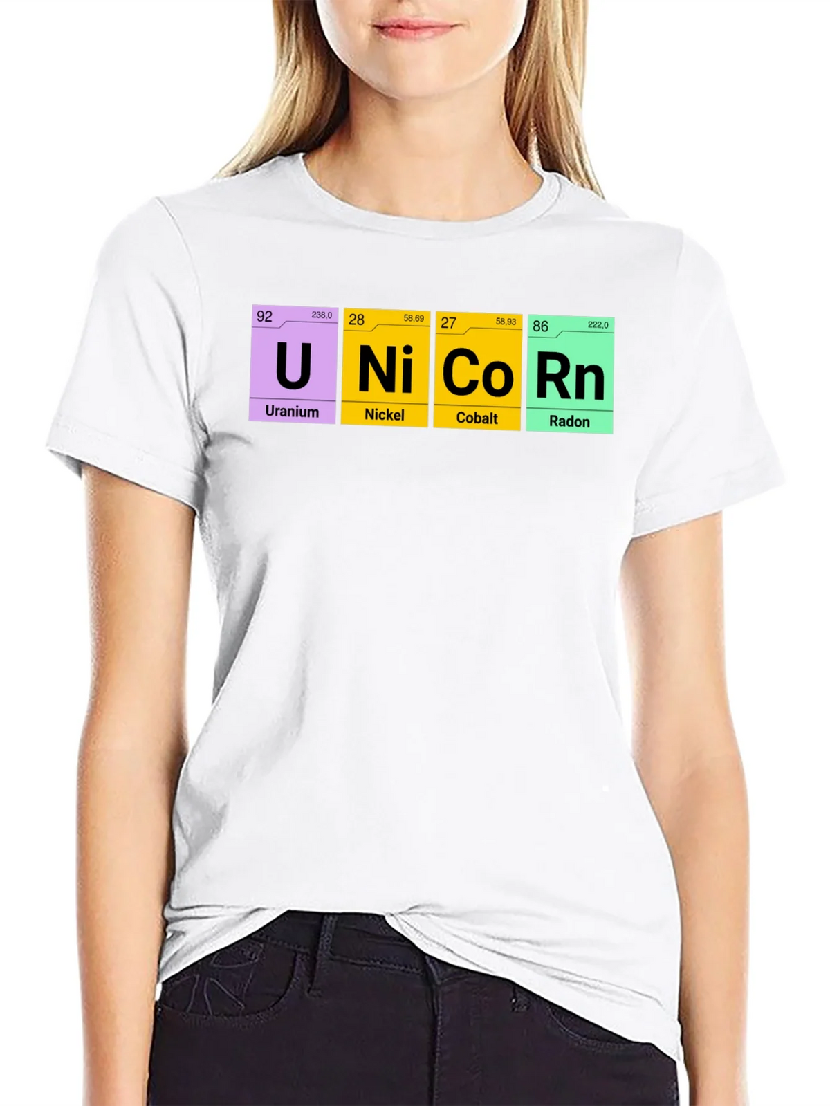 Unicorn Periodic Table Elements T-Shirt product image 8