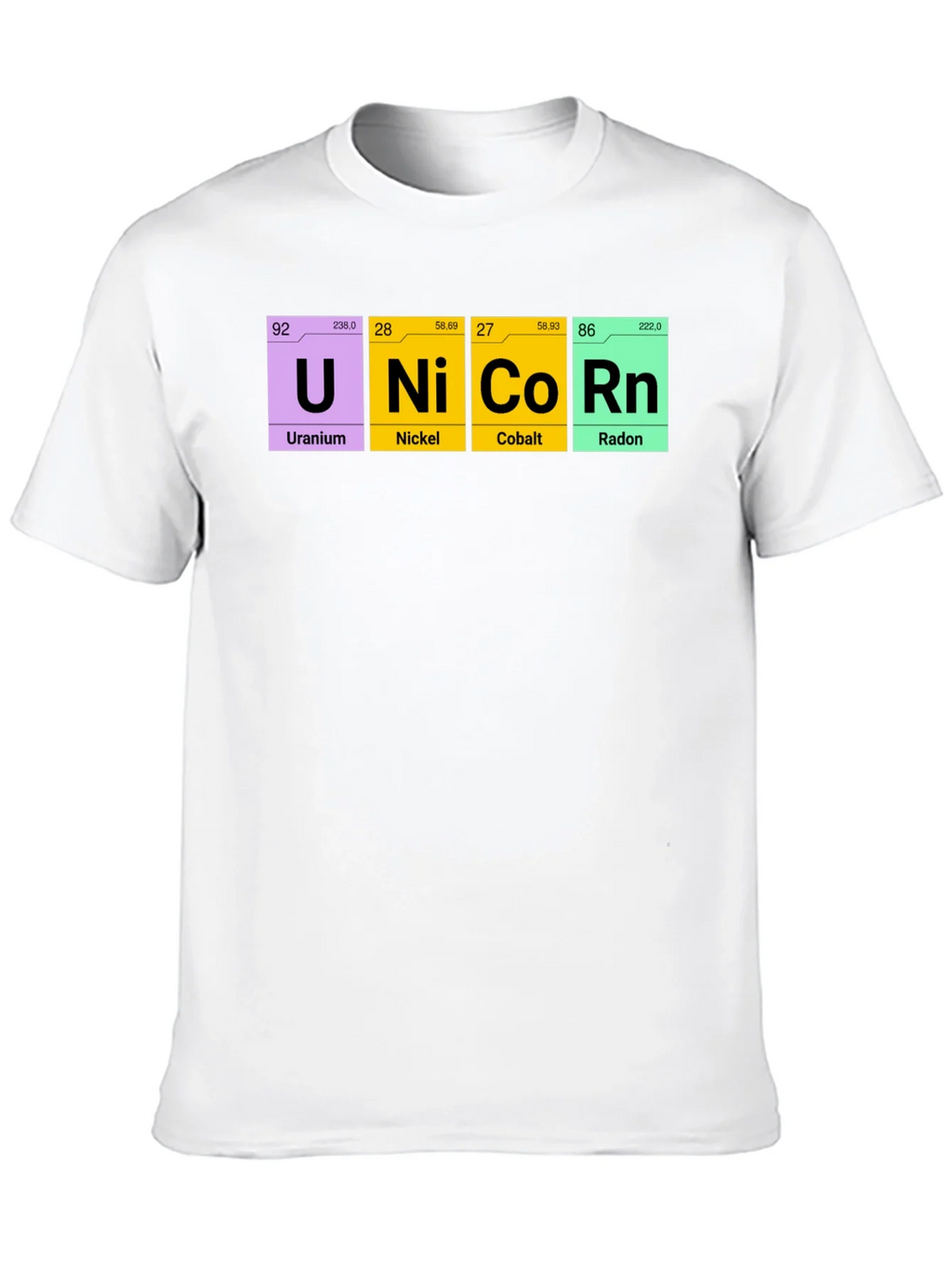 Unicorn Periodic Table Elements T-Shirt product image 9