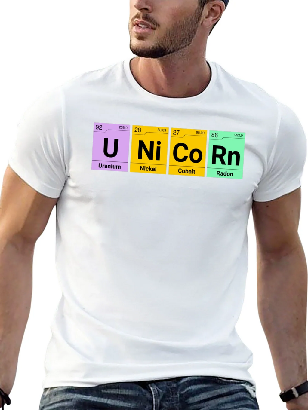 Unicorn Periodic Table Elements T-Shirt product image 12