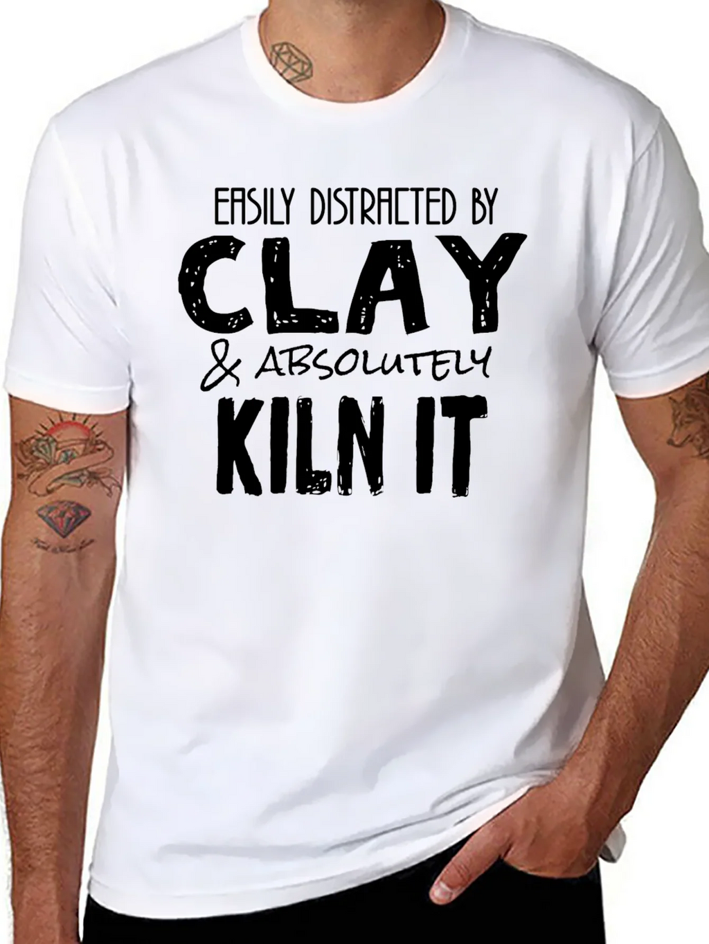 Clay & Kiln It Graphic Tee - Pottery Lover Shirt product image 6