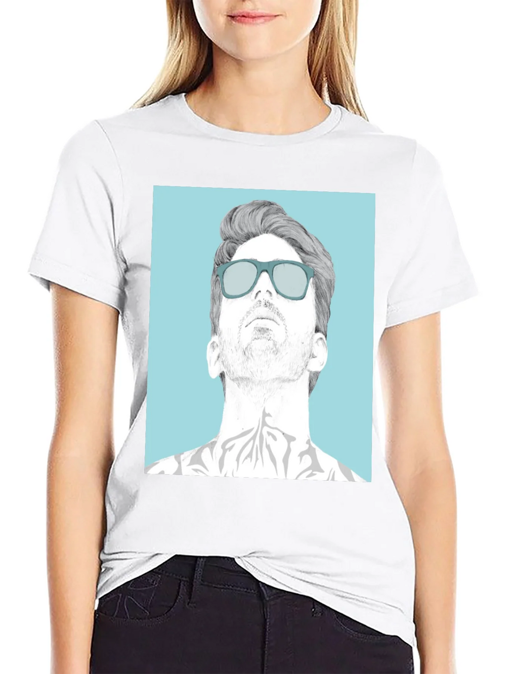 Cool Graphic Tee - Man with Sunglasses product image 8
