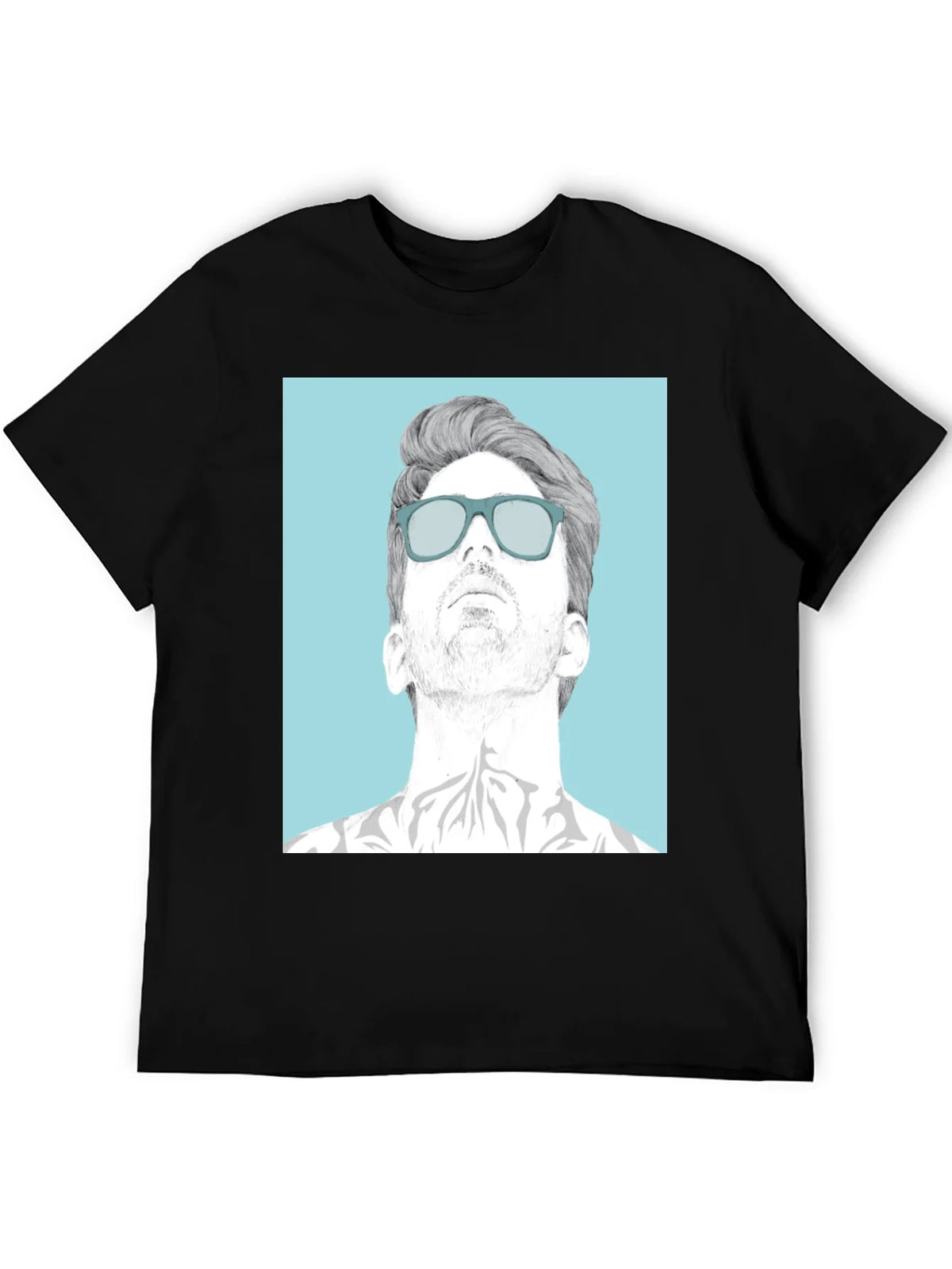 Cool Graphic Tee - Man with Sunglasses product image 5