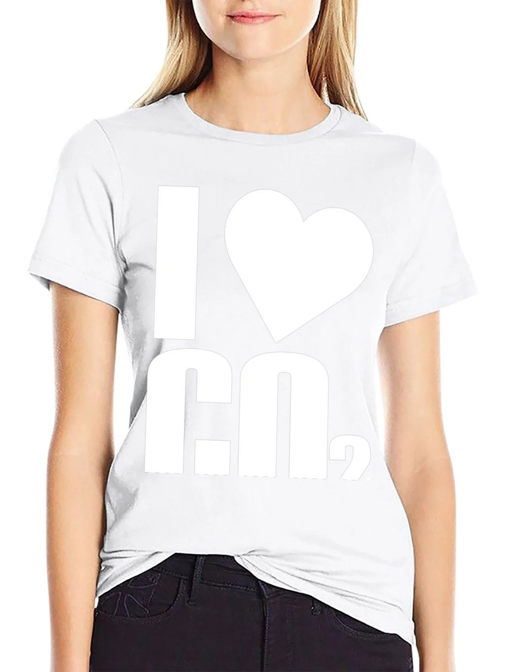 I Heart H2O T-Shirt - Black Cotton Blend Graphic Tee product image 8