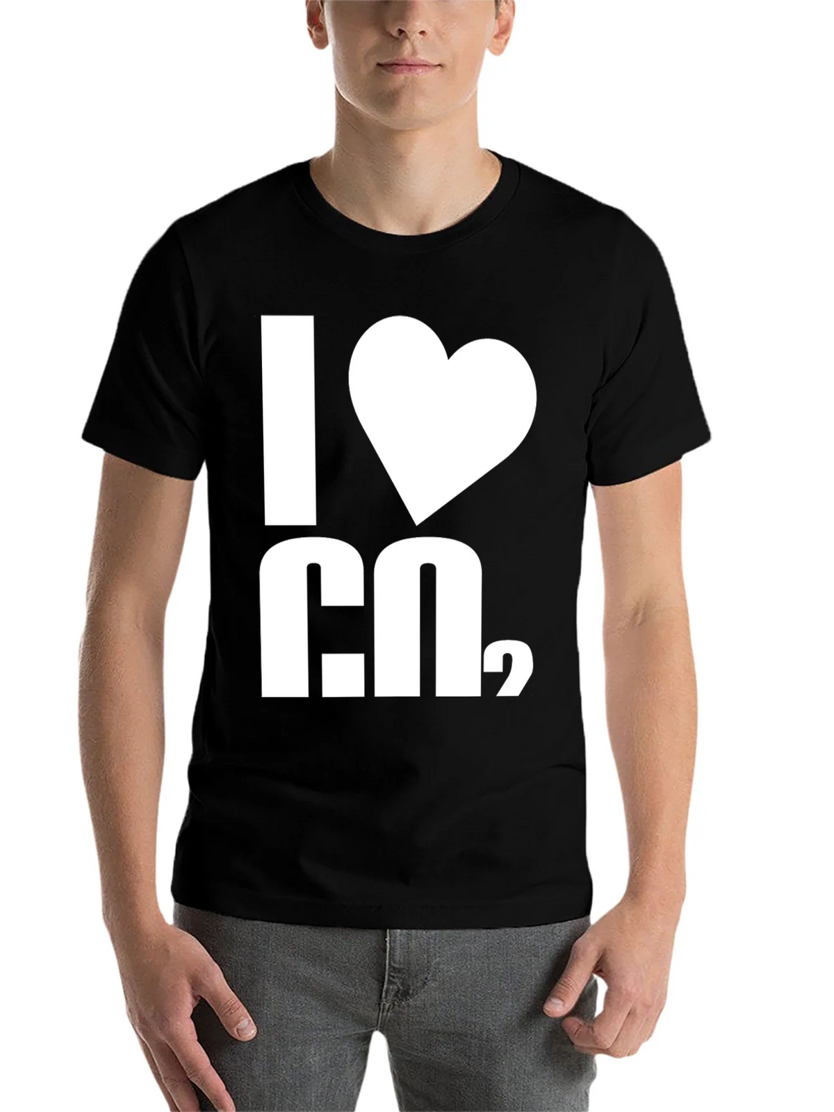 I Heart H2O T-Shirt - Black Cotton Blend Graphic Tee product image 4