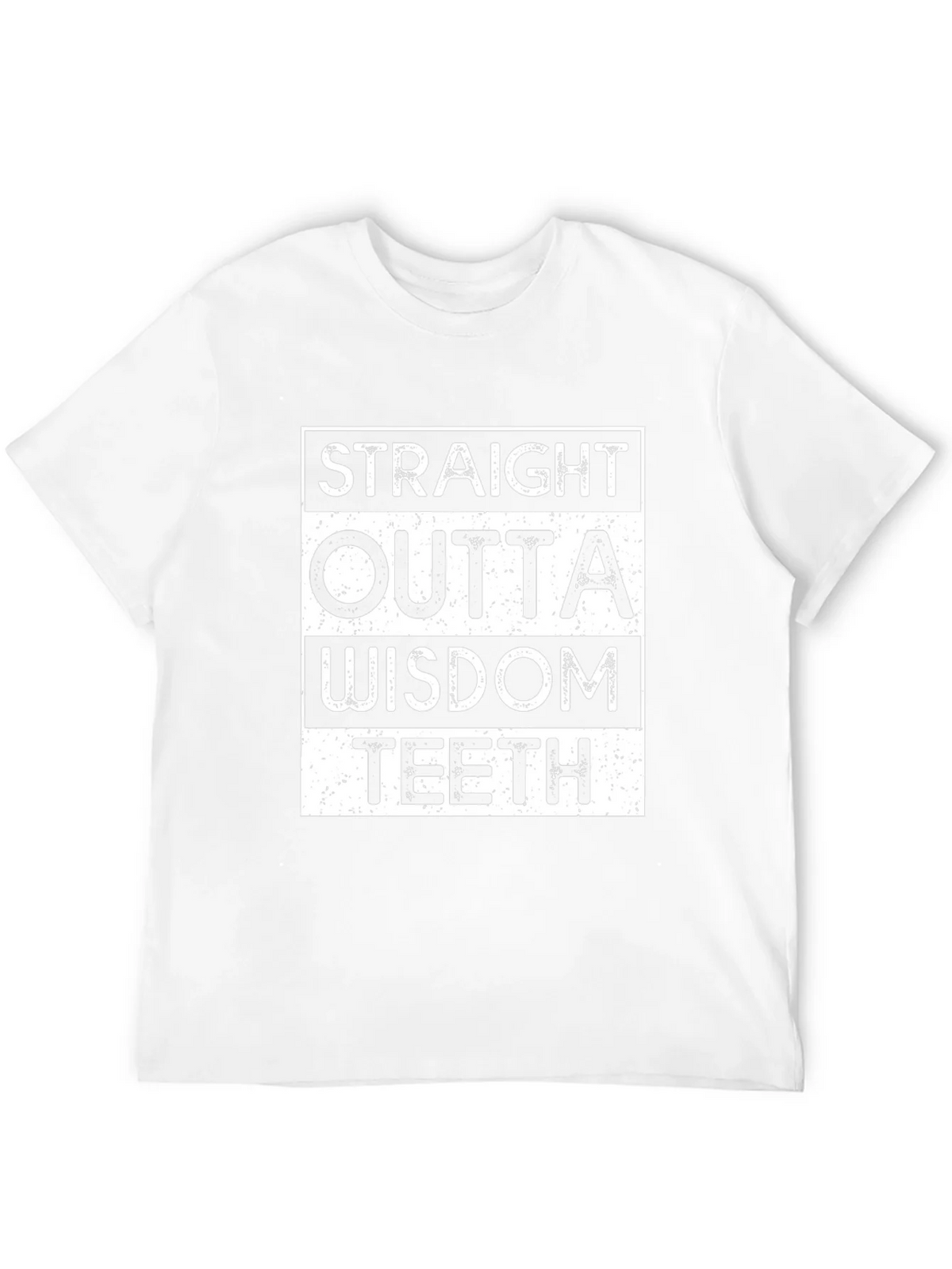 Straight Outta Wisdom Teeth Black T-Shirt product image 11