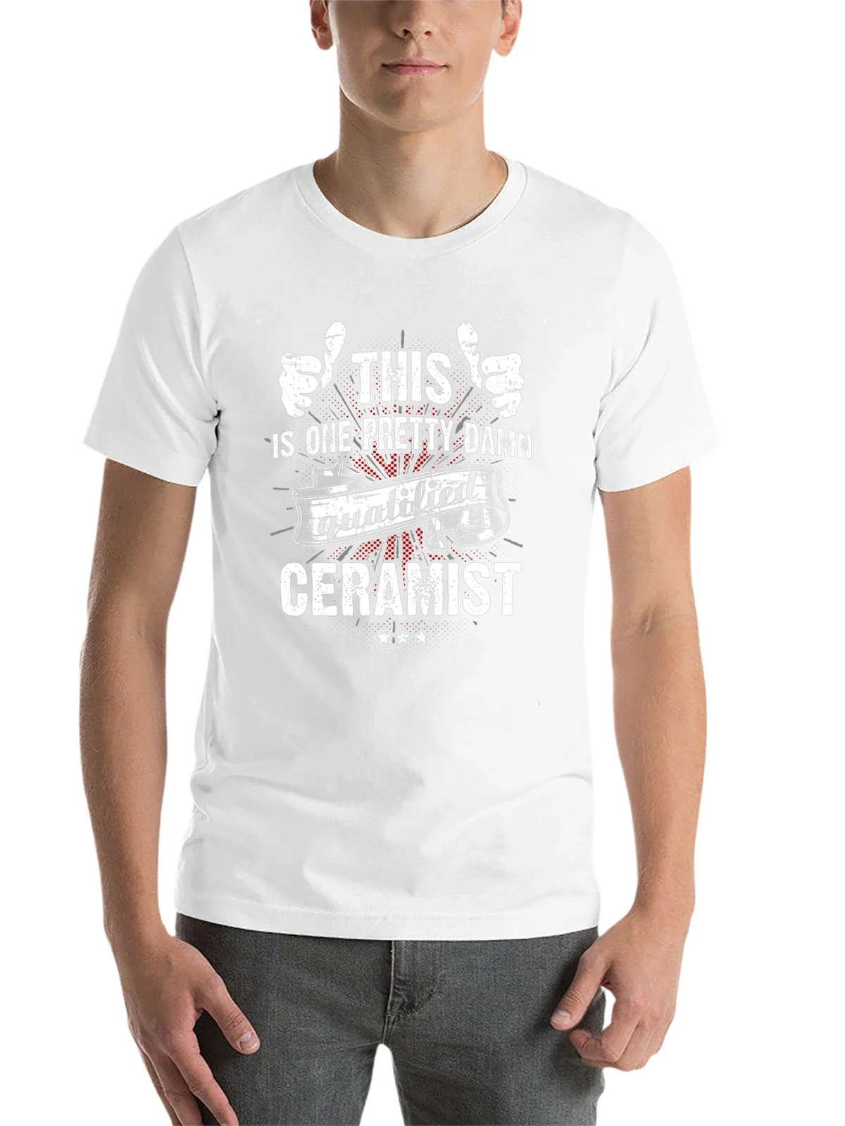 Qualified Ceramist Graphic T-Shirt product image 10