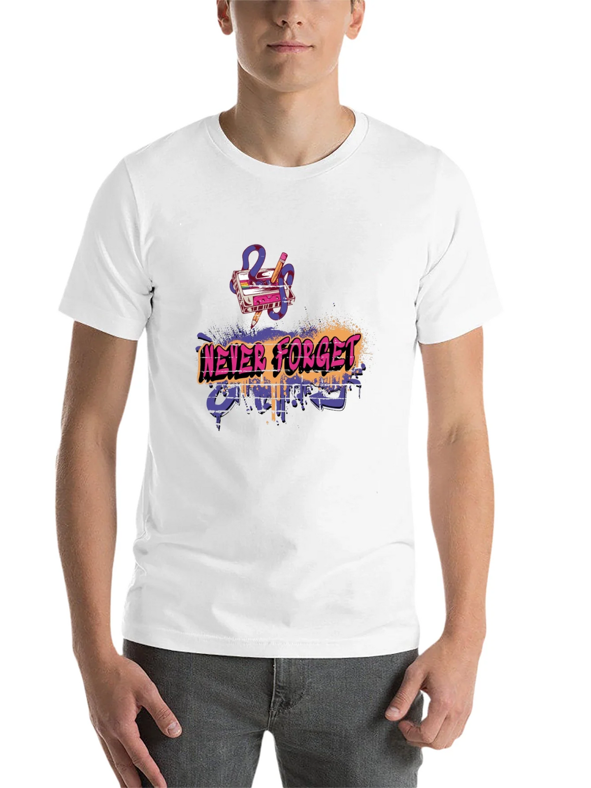 Retro Gamer Never Forget T-Shirt product image 10