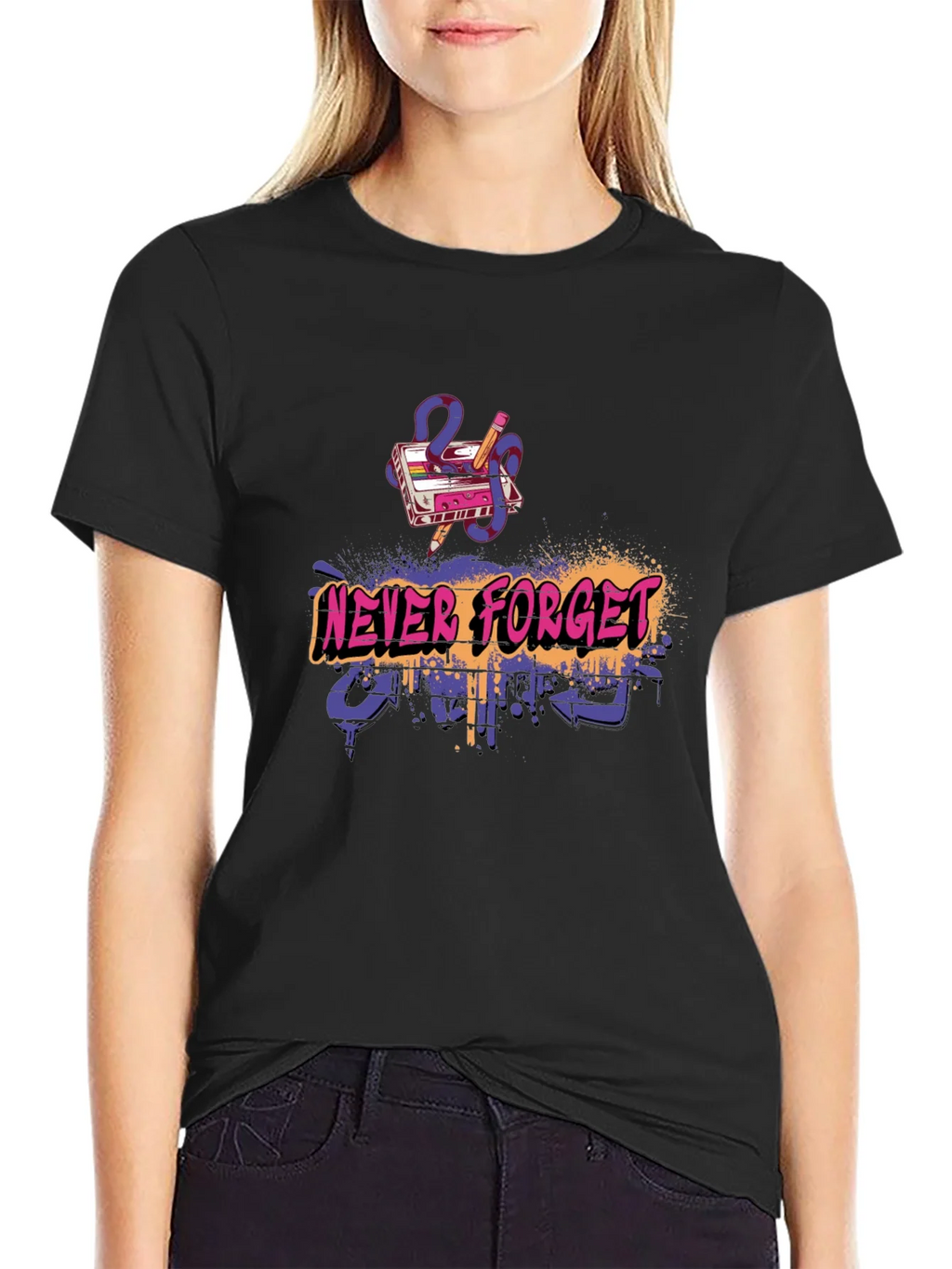 Retro Gamer Never Forget T-Shirt product image 2