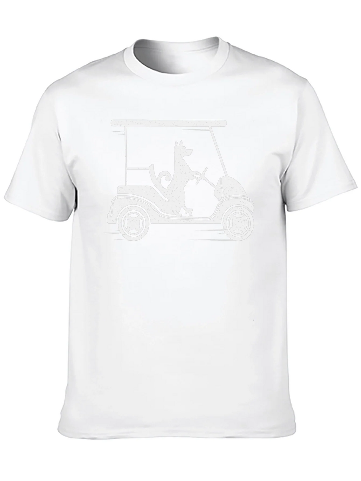 Dog Golf Cart T-Shirt - Humorous Graphic Tee product image 9