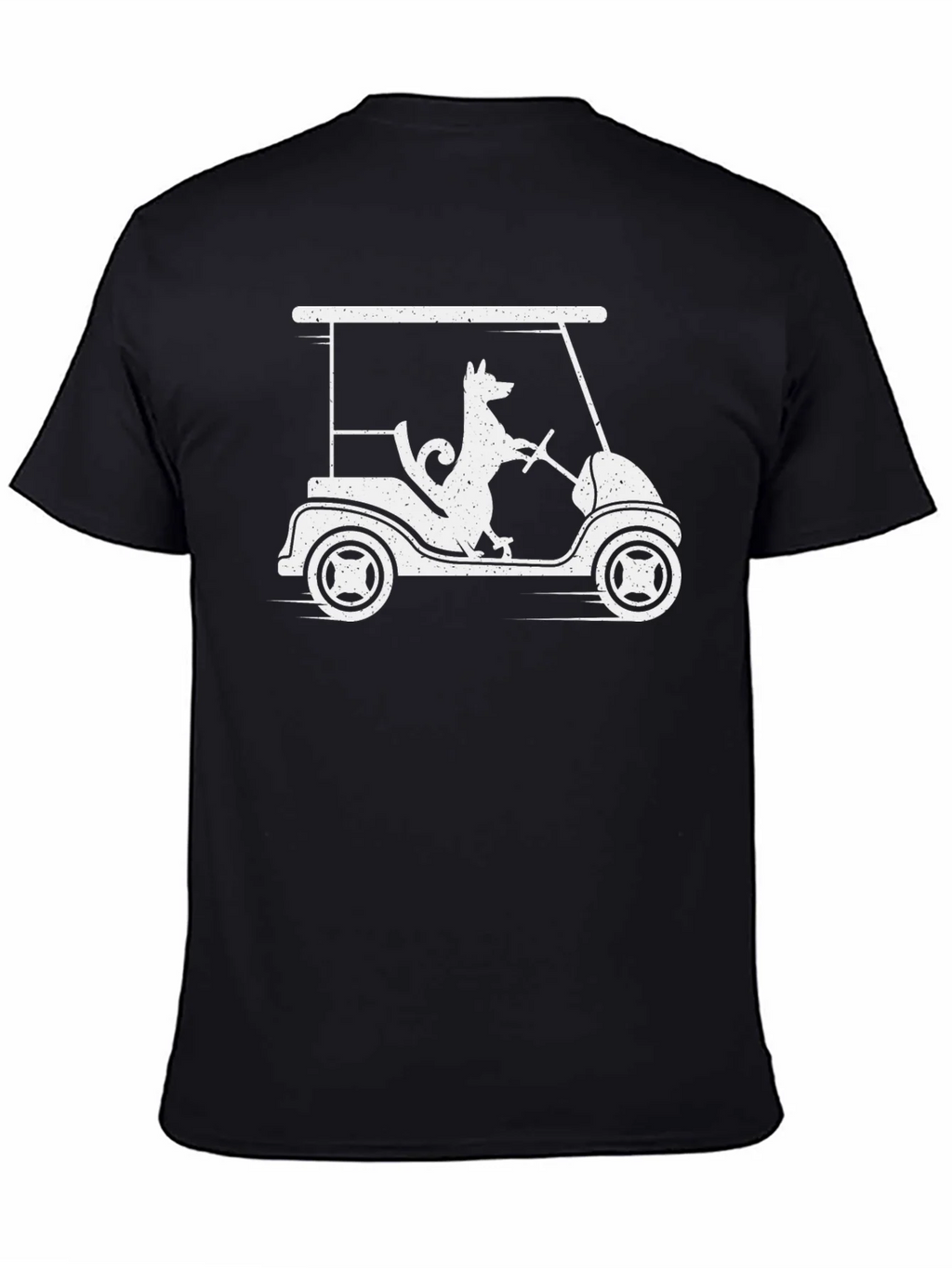 Dog Golf Cart T-Shirt - Humorous Graphic Tee product image 4