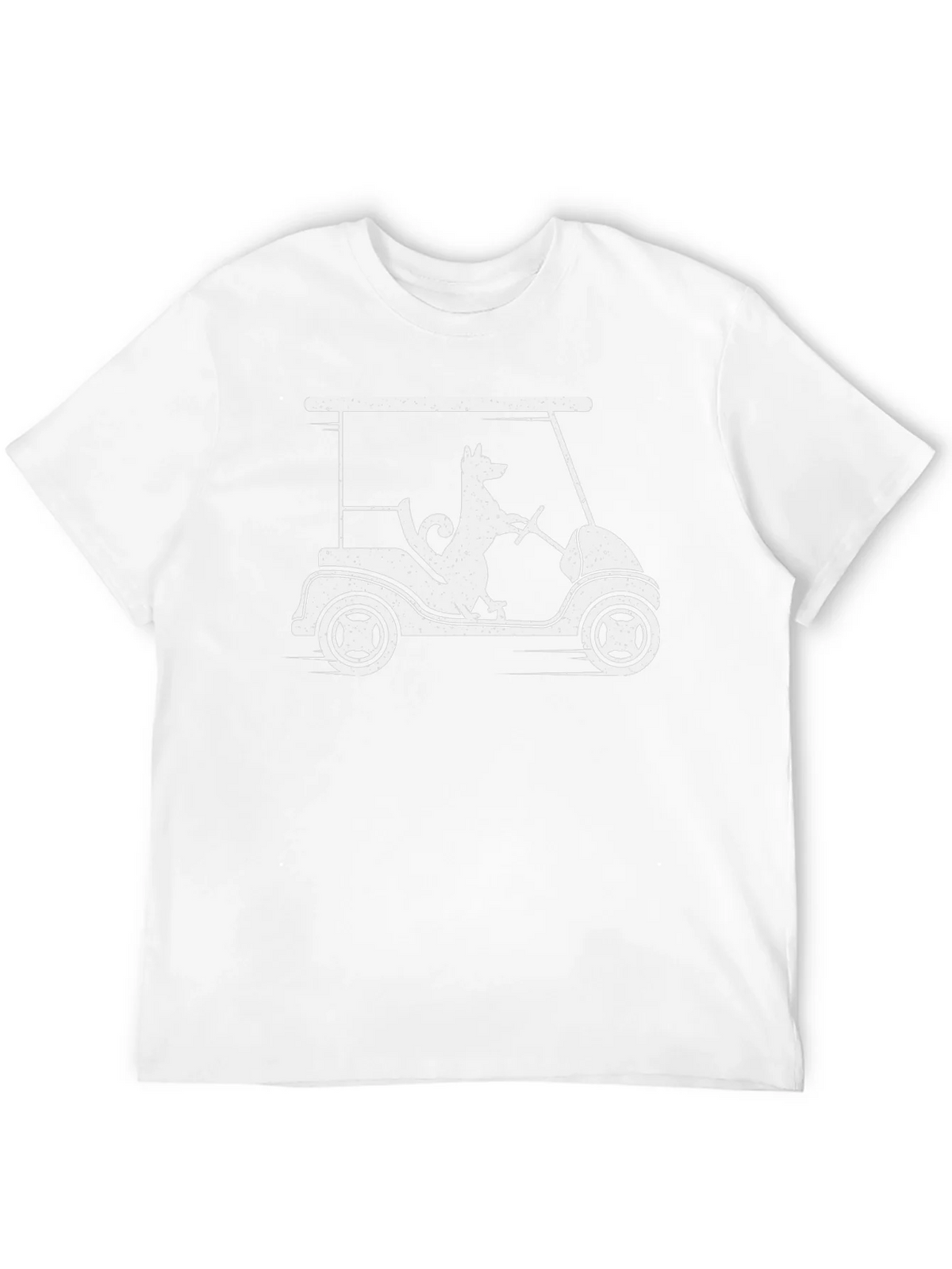 Dog Golf Cart T-Shirt - Humorous Graphic Tee product image 11