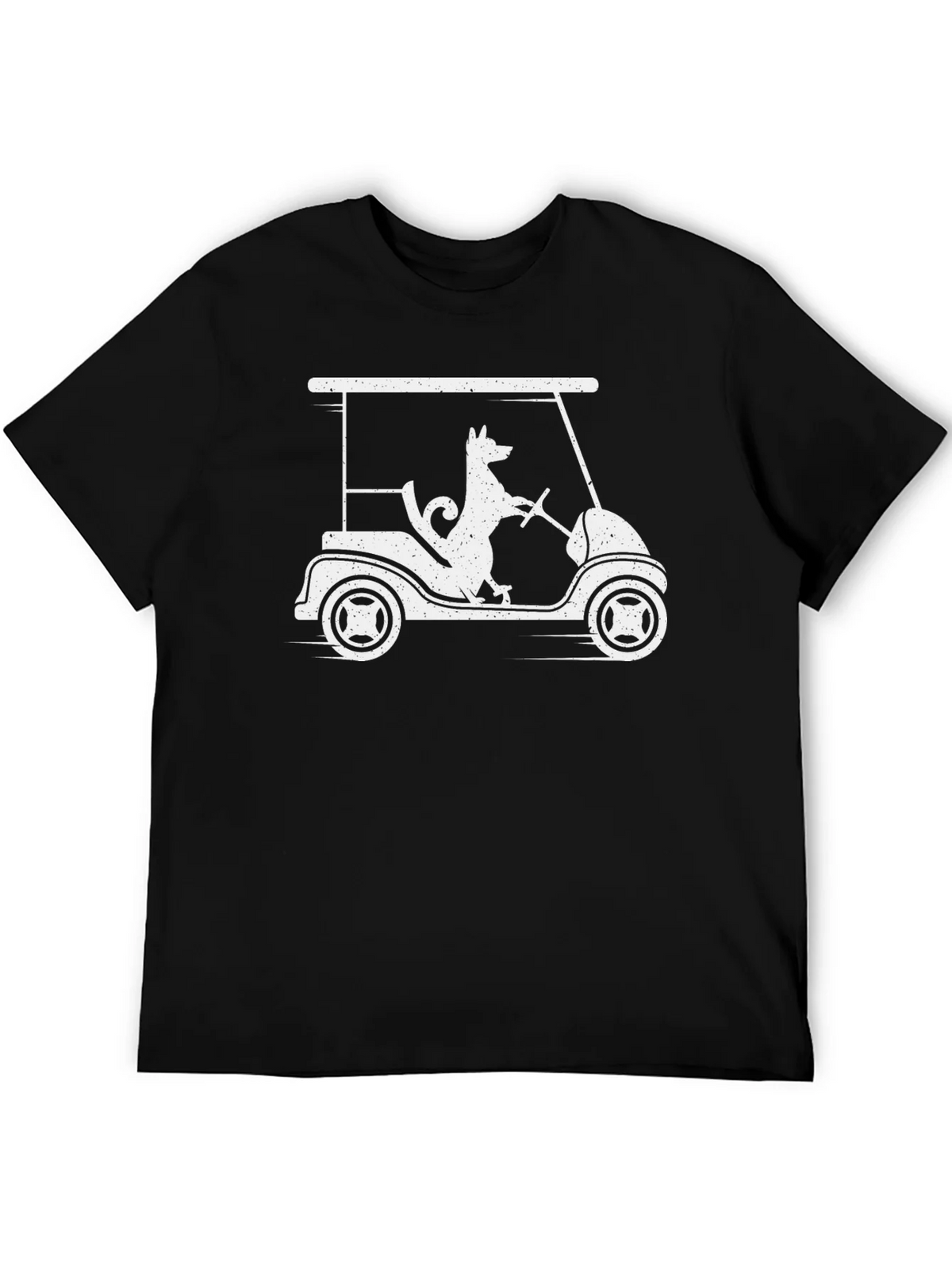 Dog Golf Cart T-Shirt - Humorous Graphic Tee product image 5