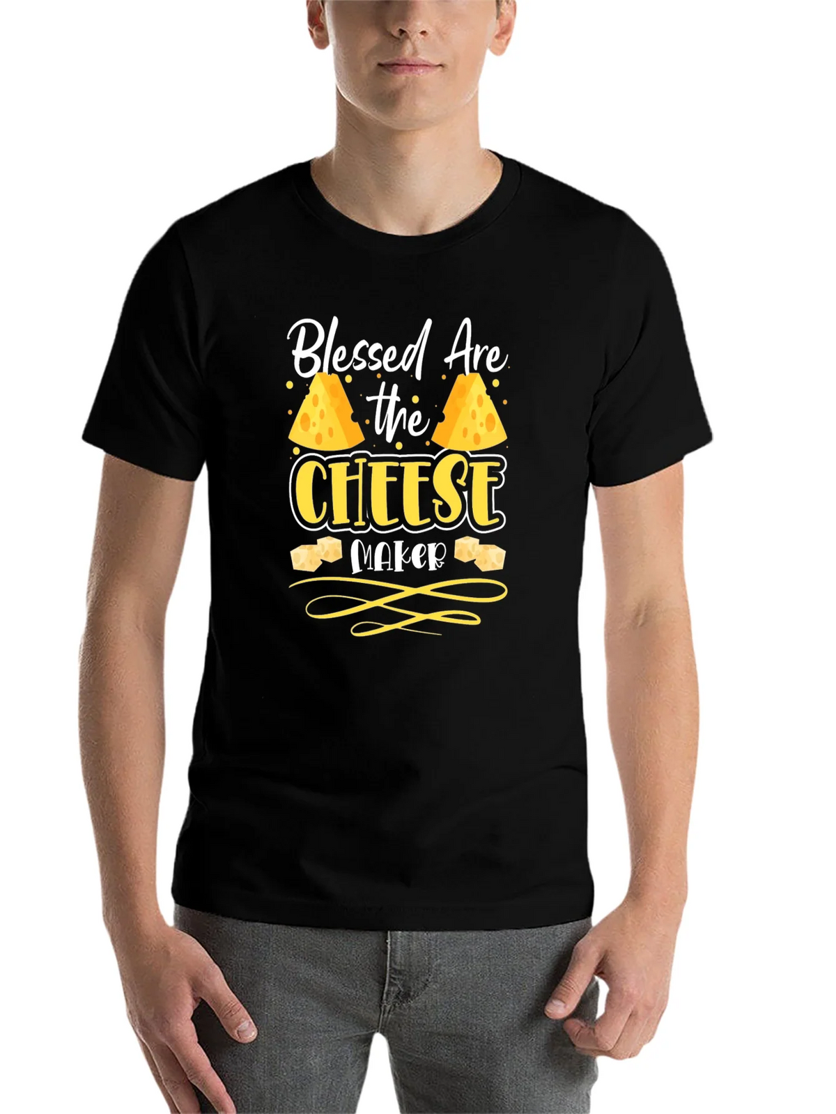 Blessed Are The Cheese Maker Graphic T-Shirt product image 4