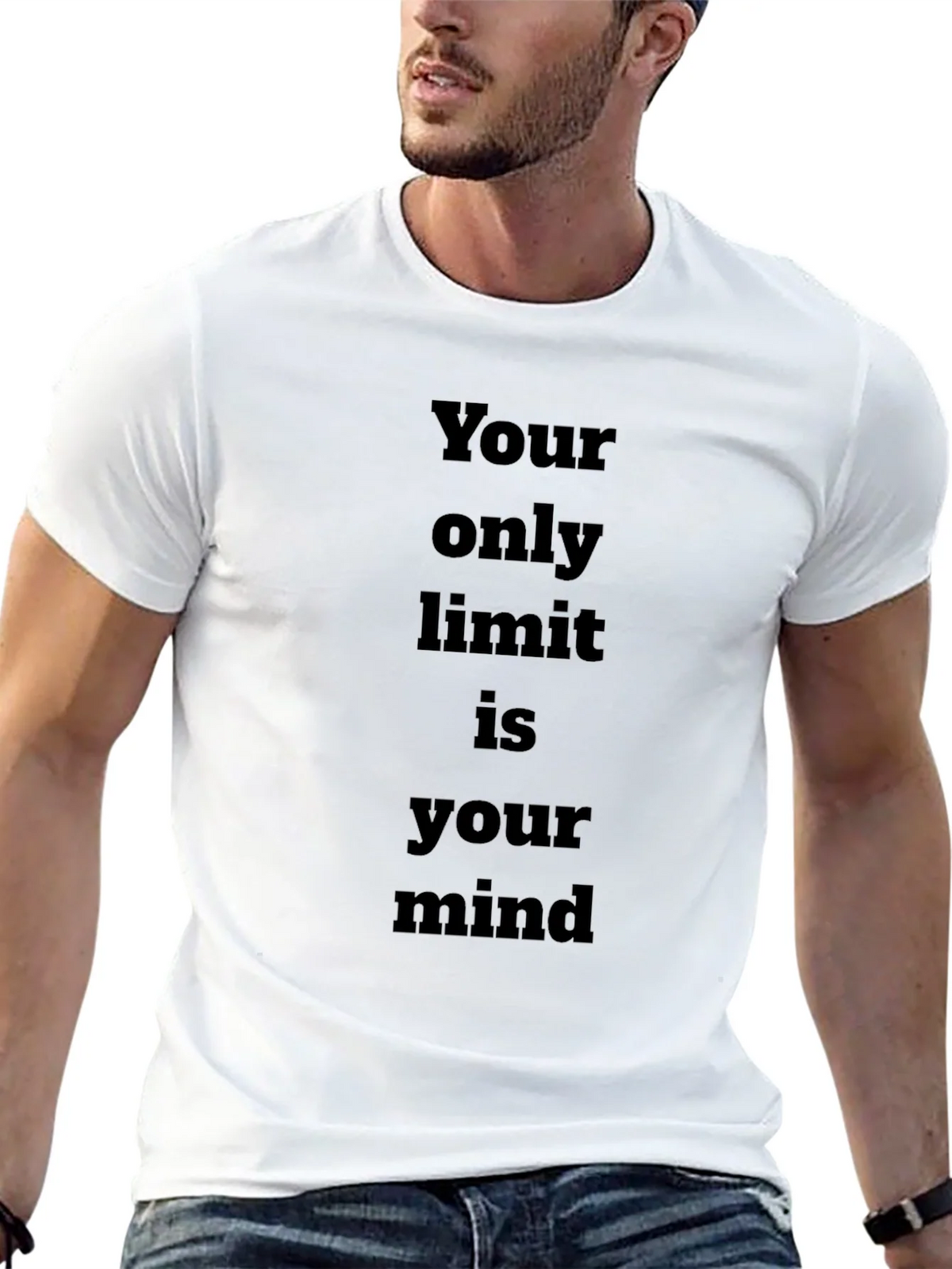 Inspirational Mindset Tee - Your only limit is mind T-Shirt product image 12