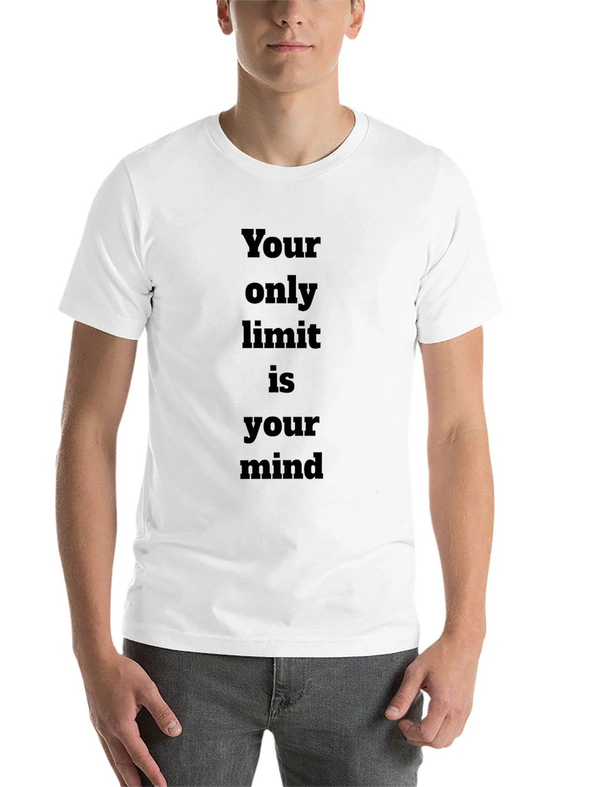Inspirational Mindset Tee - Your only limit is mind T-Shirt product image 10