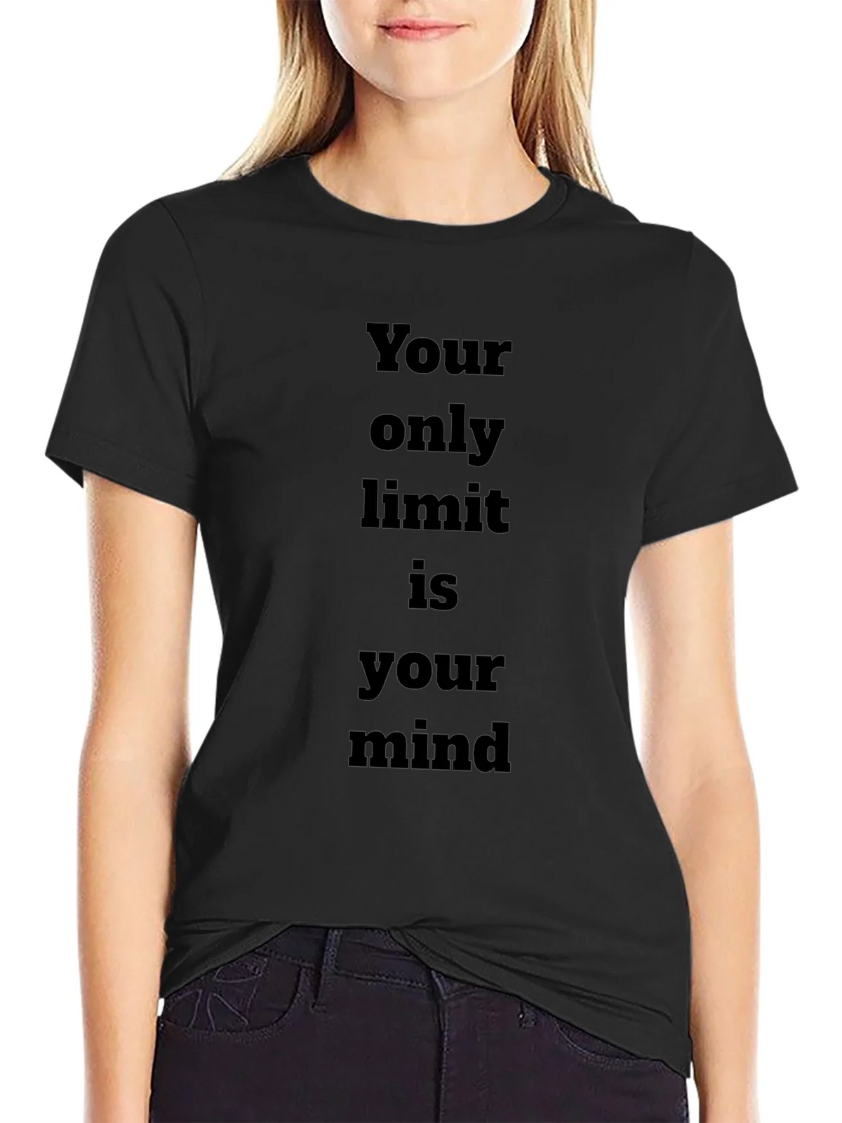 Inspirational Mindset Tee - Your only limit is mind T-Shirt product image 2