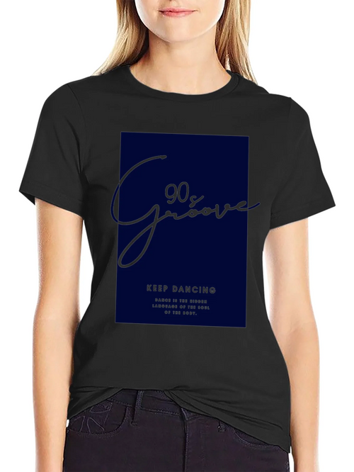 90s Groove Black Graphic Tee product image 2