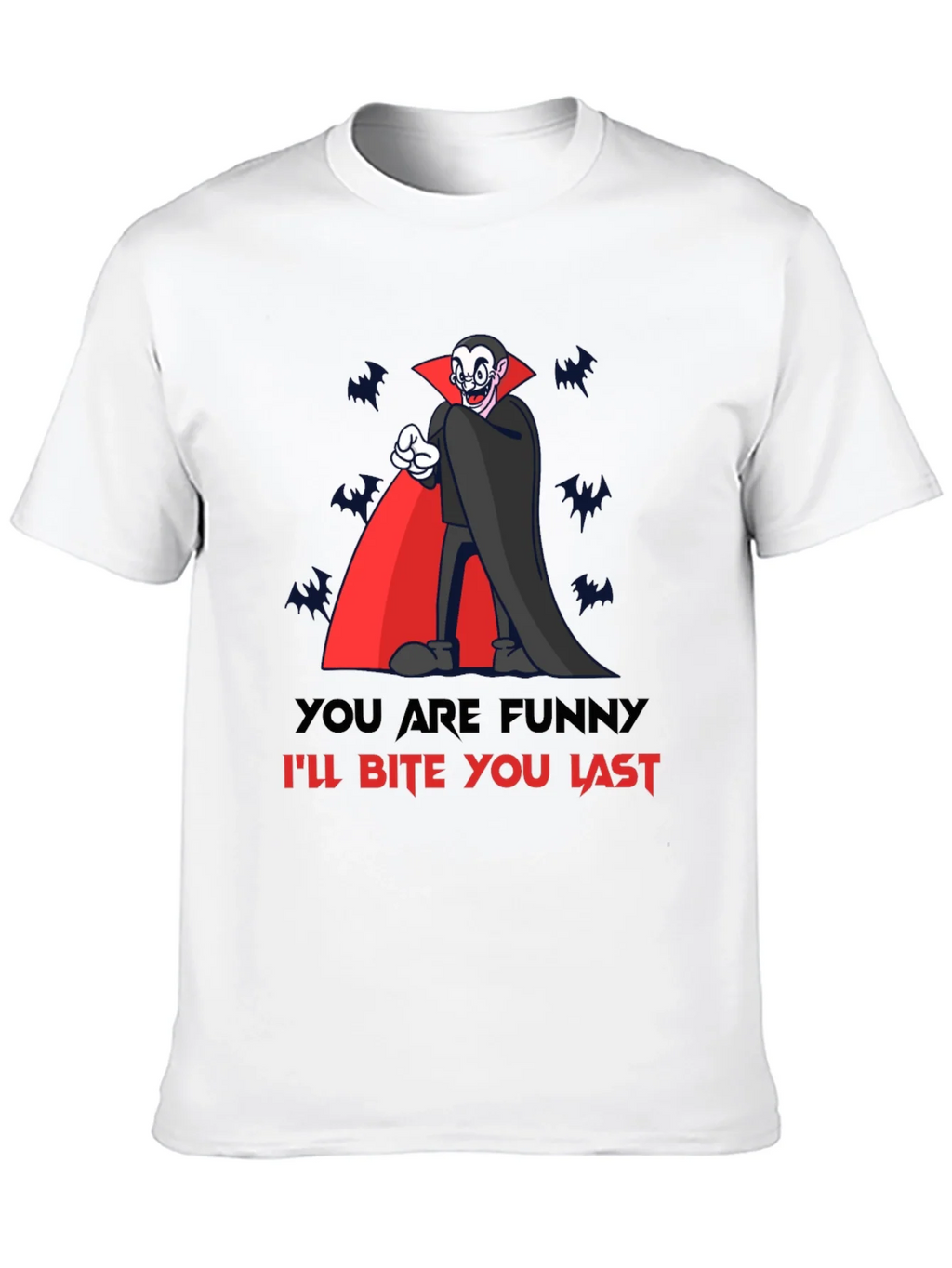 Funny Vampire Bite You Last Graphic T-Shirt product image 9