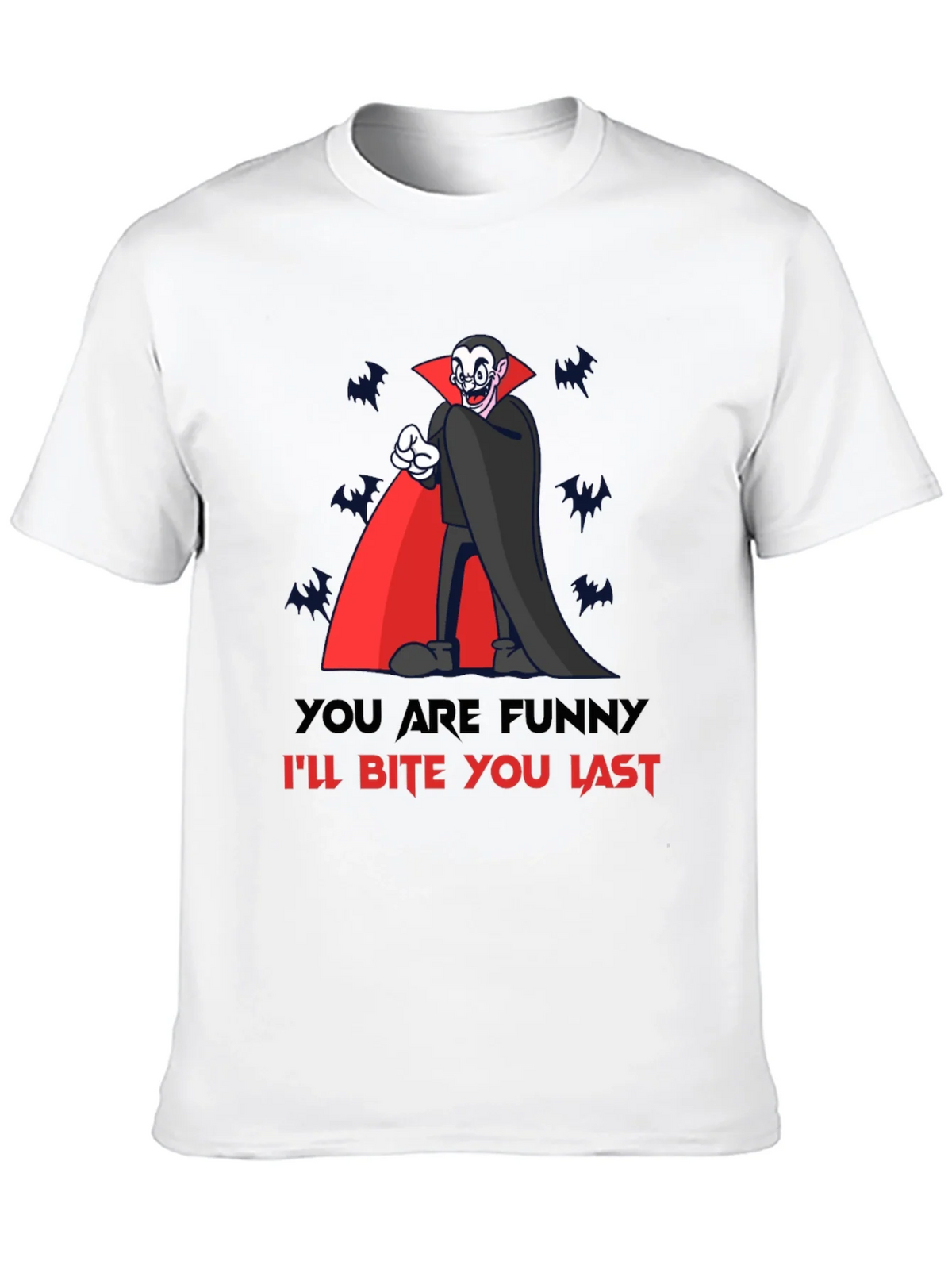 Funny Vampire Bite You Last Graphic T-Shirt product image 9