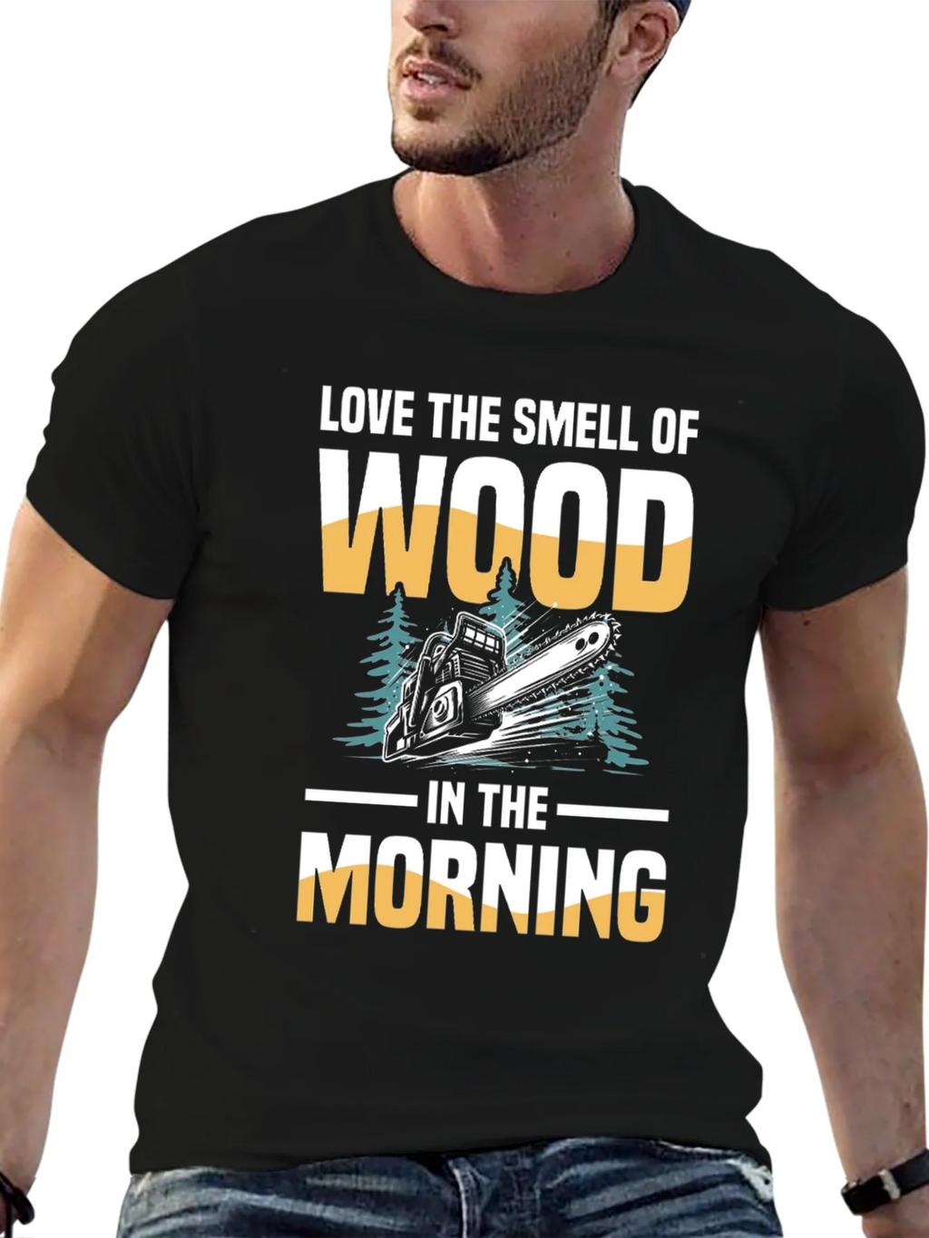 Love the Smell of Wood T-Shirt product image 6
