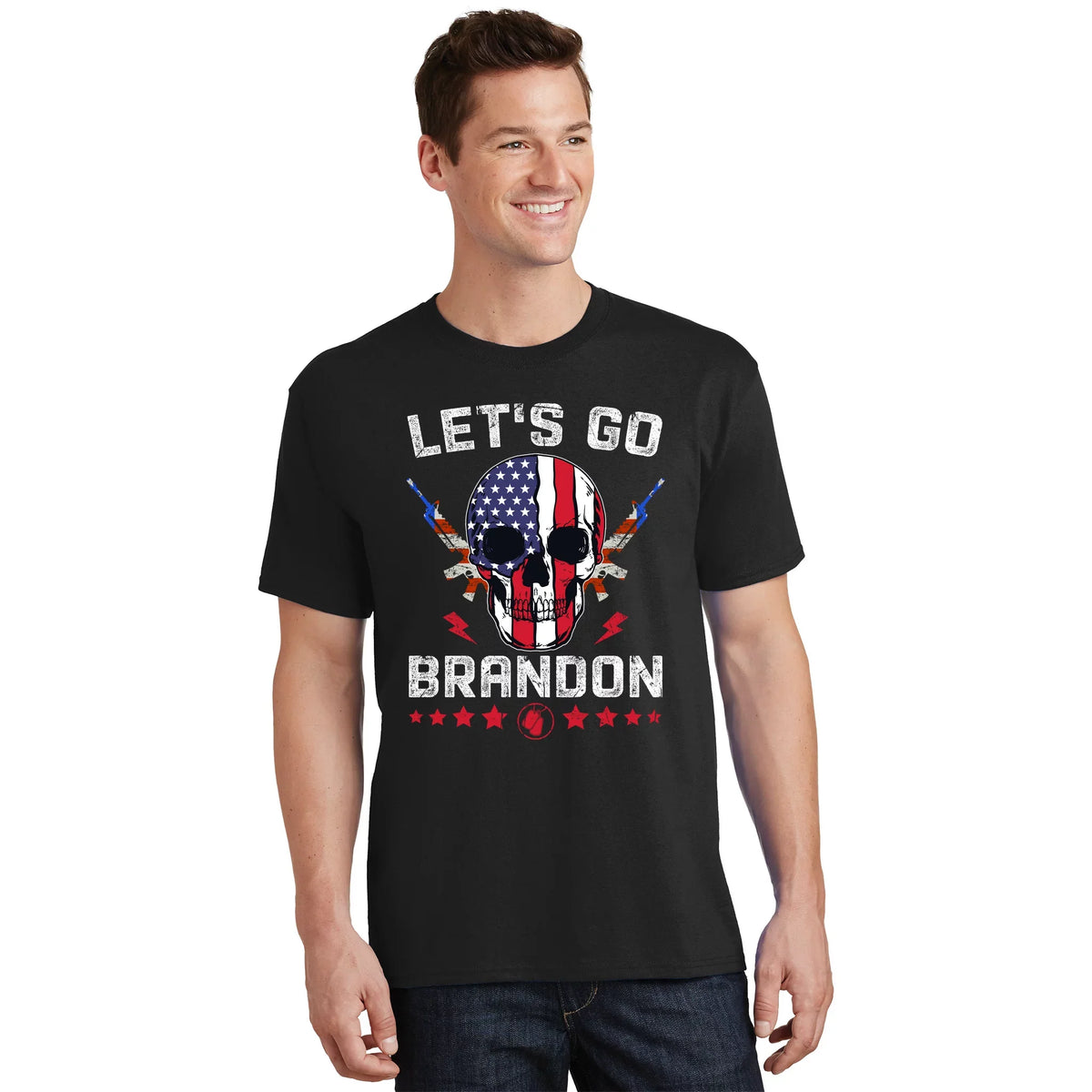Let's Go Brandon 4th Of July T-Shirt product image 1