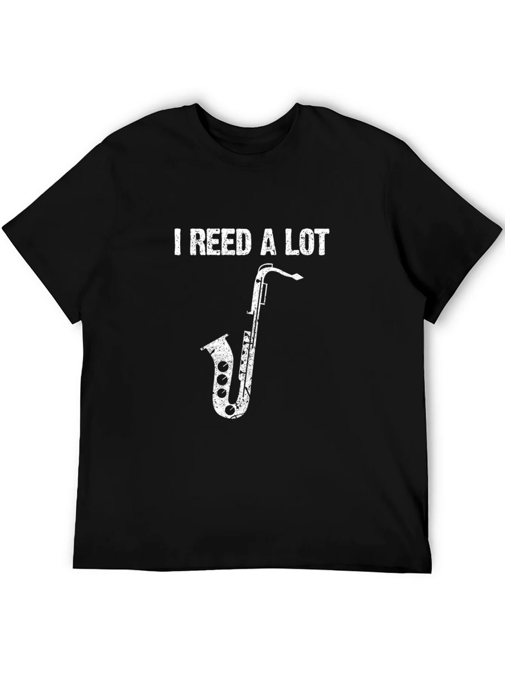 I Reed A Lot Saxophone T-Shirt Funny Musician Tee product image 5