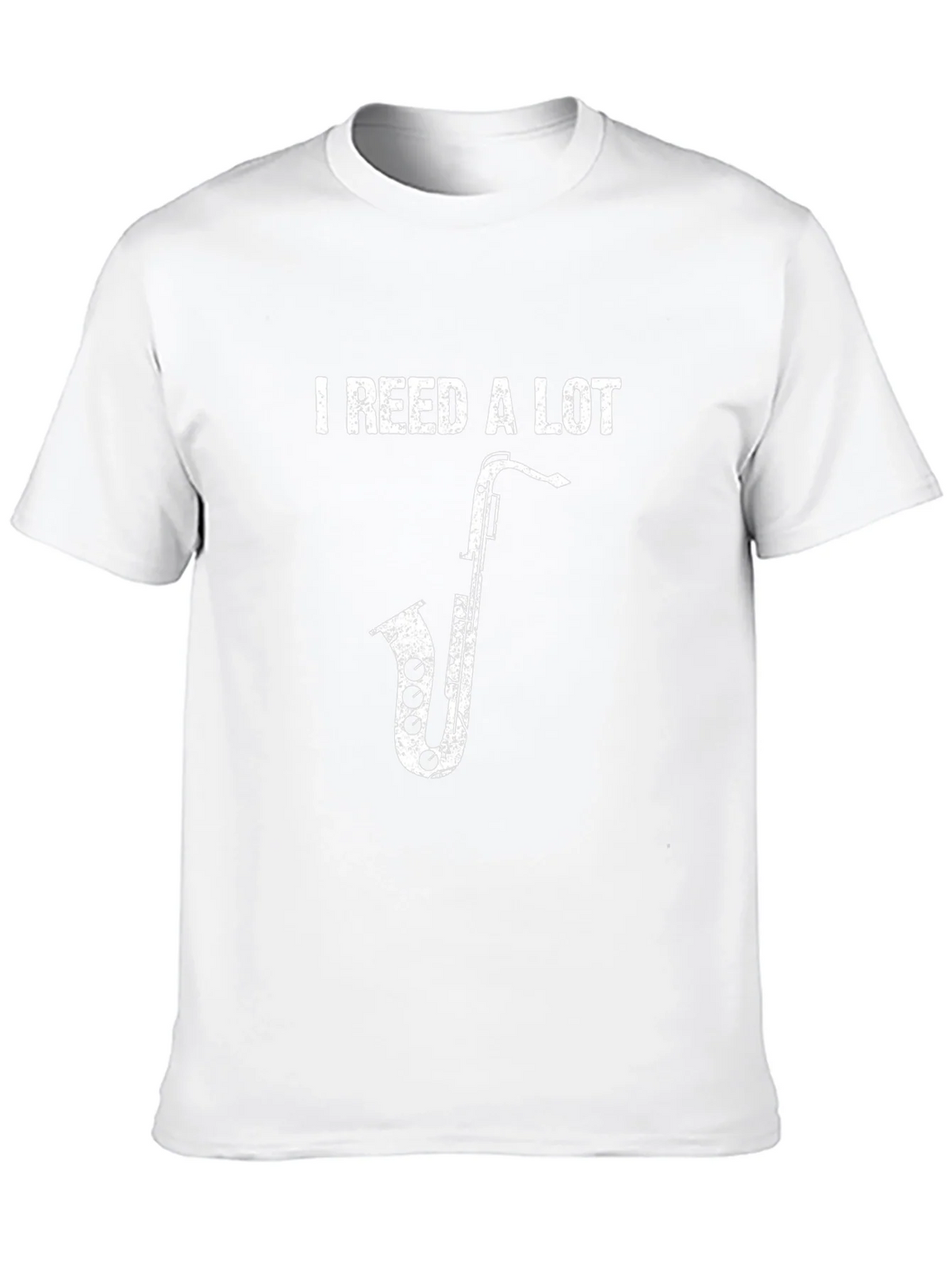 I Reed A Lot Saxophone T-Shirt Funny Musician Tee product image 9