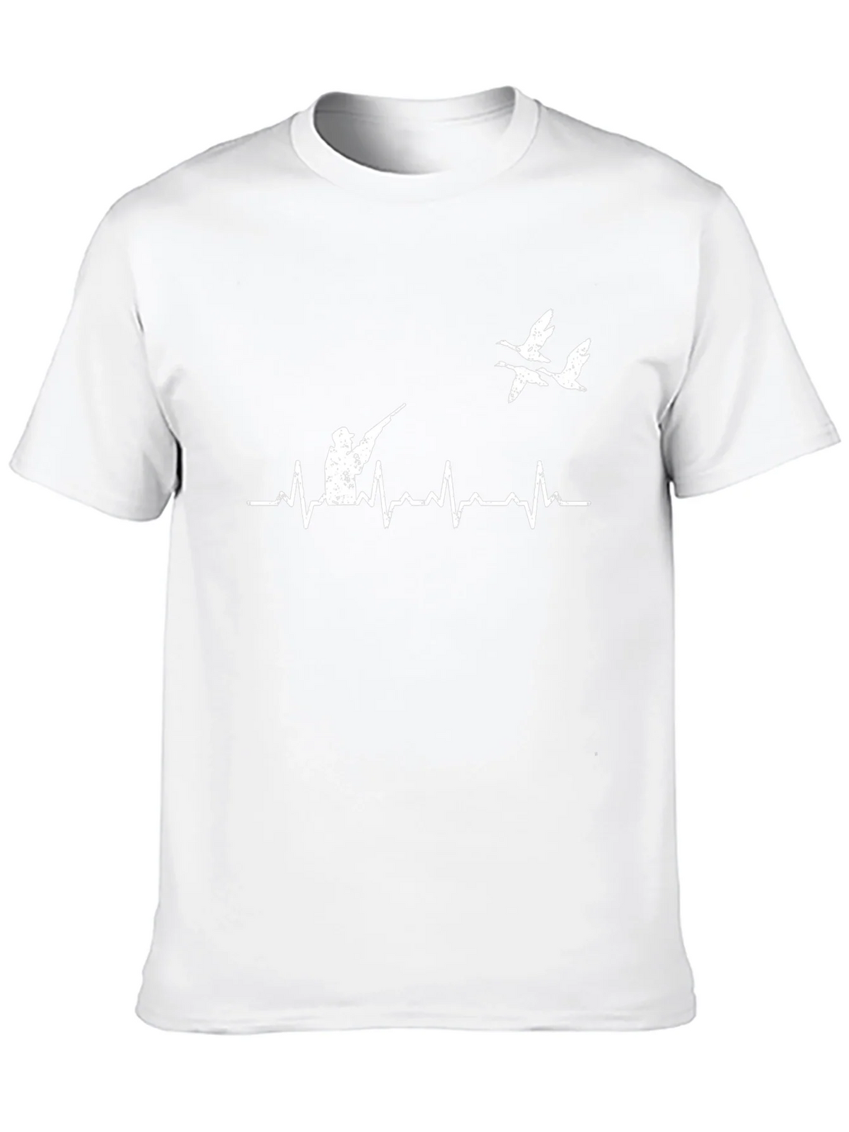 Duck Hunting Heartbeat T-Shirt product image 9